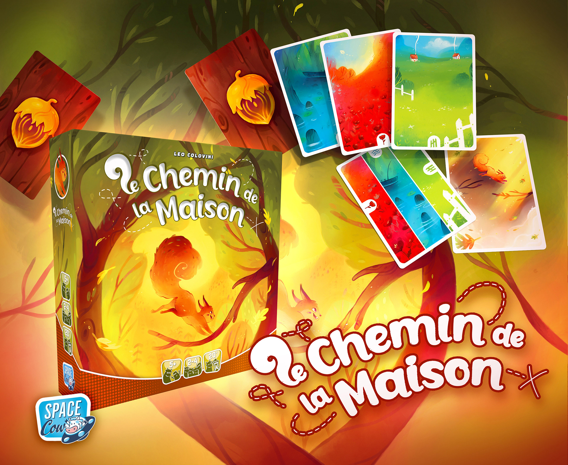 Le chemin de la Maison - Board Game - SPACECOW