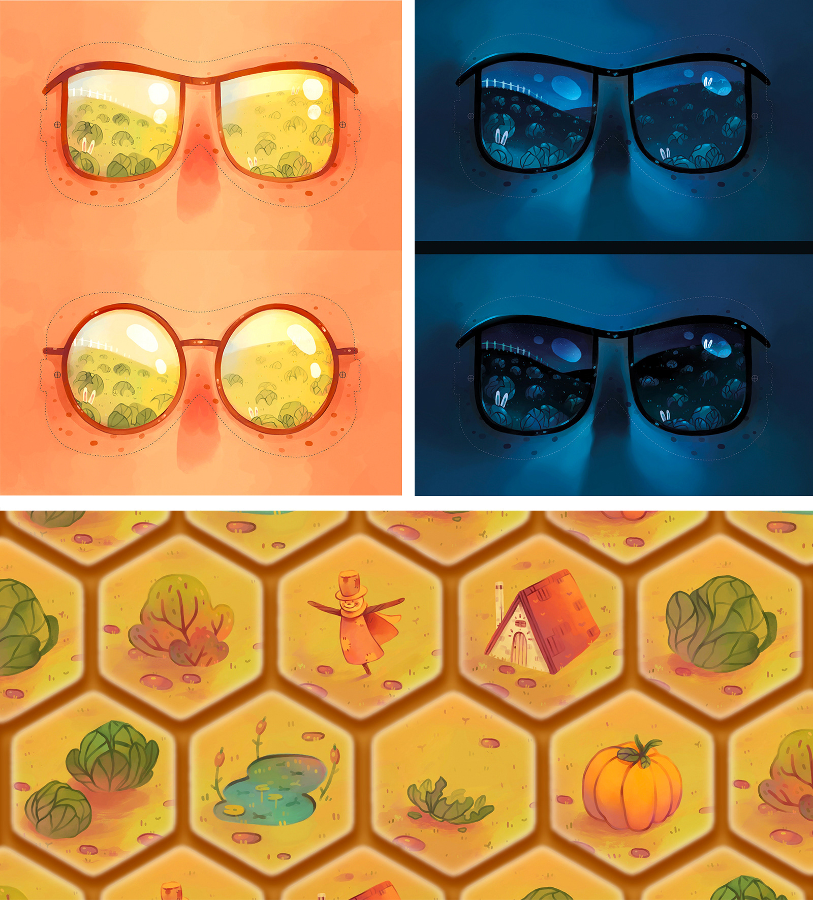 Divers - Chou y es-tu? - Board game - SPACECOW