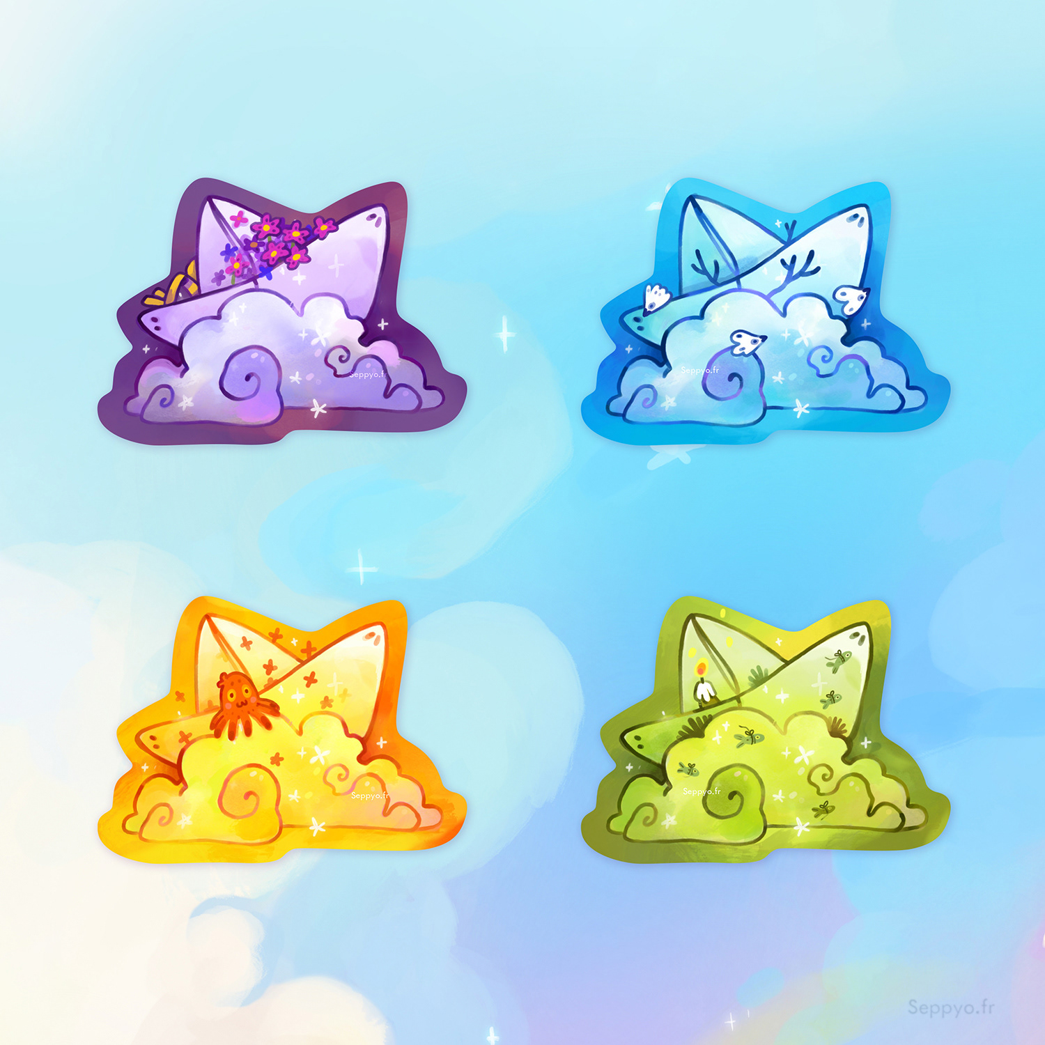 Meeple - Des Souvenirs plein le ciel - Board game - SPACECOW