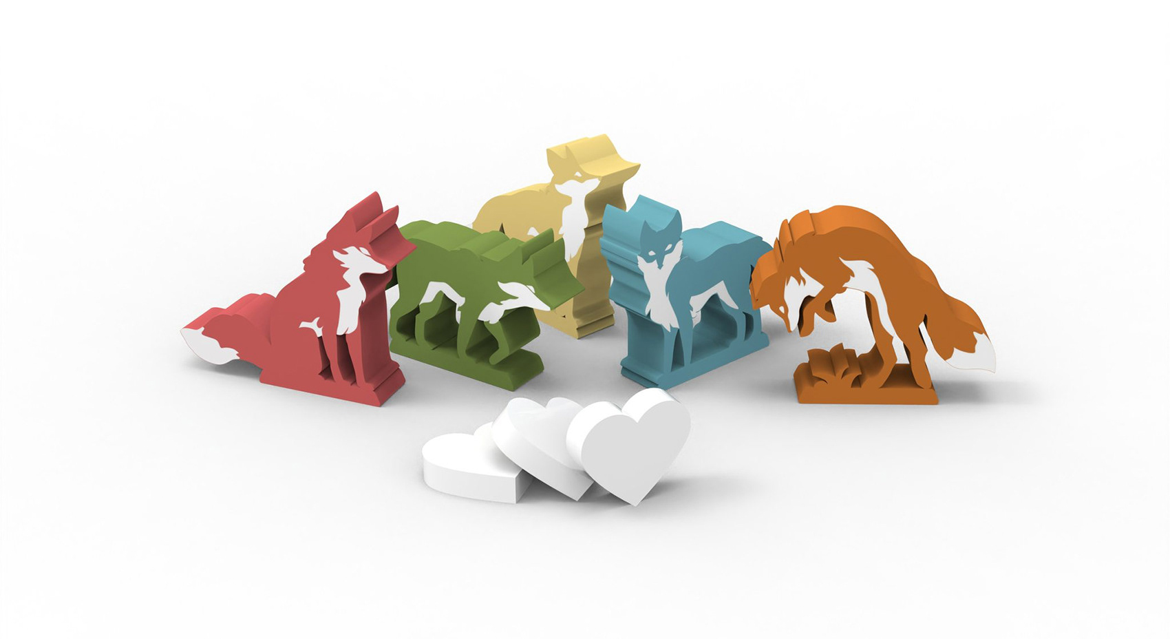 Meeple - Ma vie de Renard - Board game - BETULA