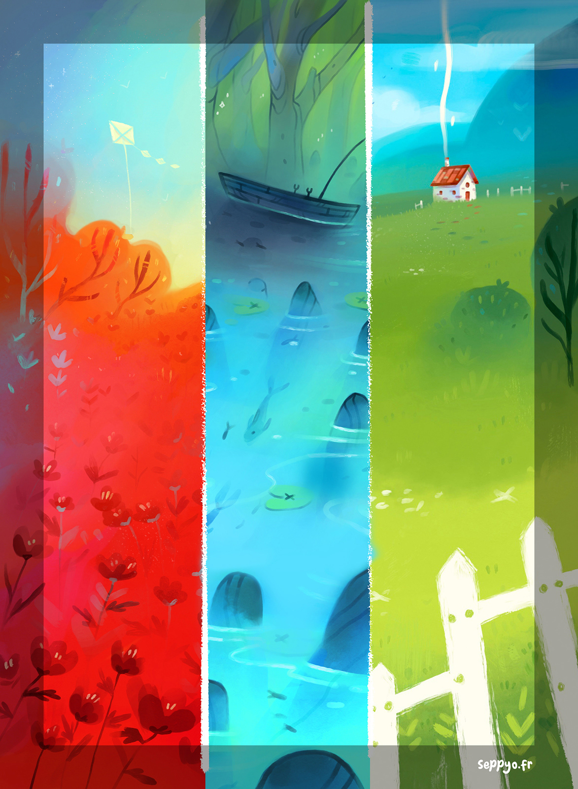 CARD - Le chemin de la Maison - Board Game - SPACECOW