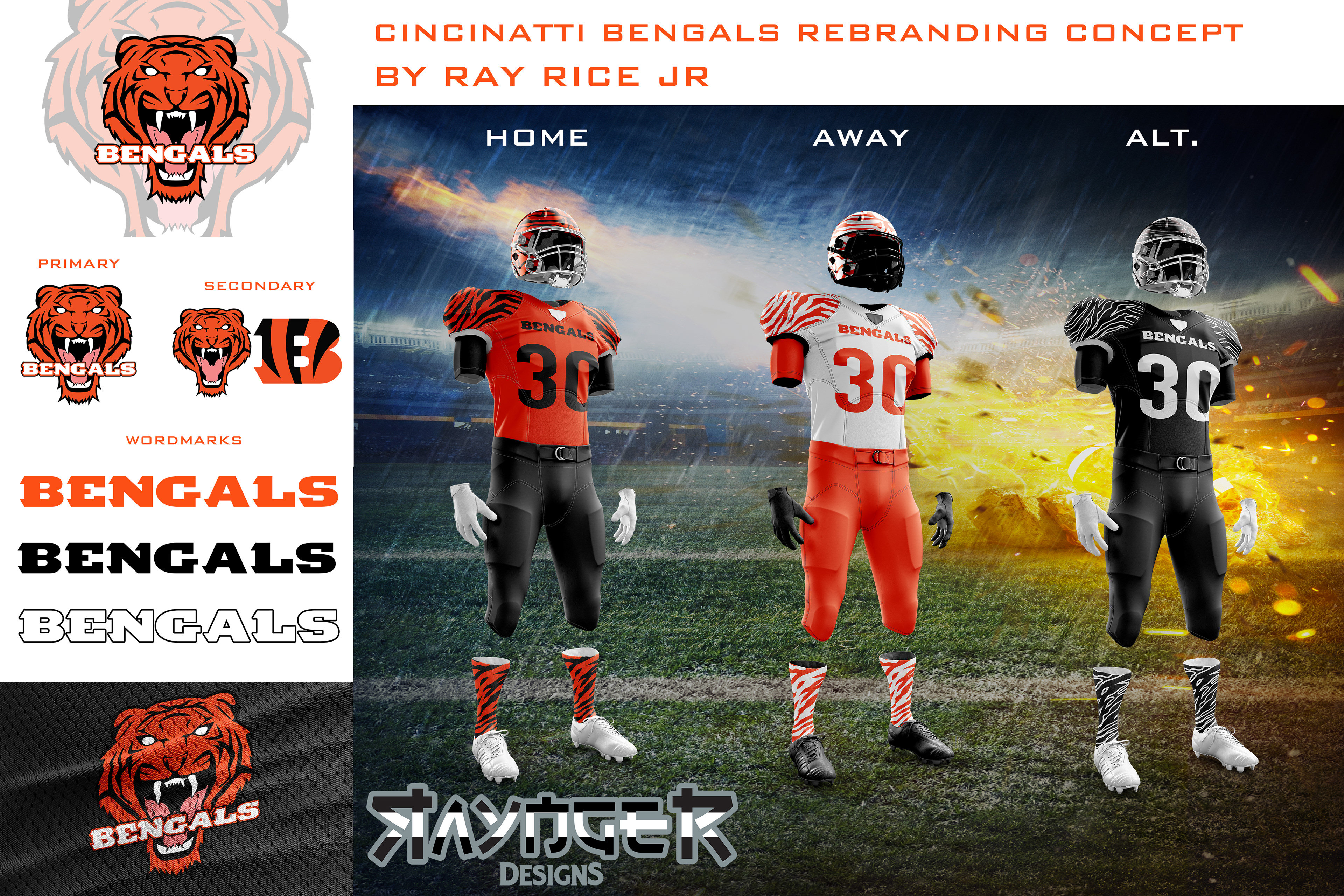 Cincinnati Bengals Rebrand  Cincinnati bengals, Bengals, Rebranding