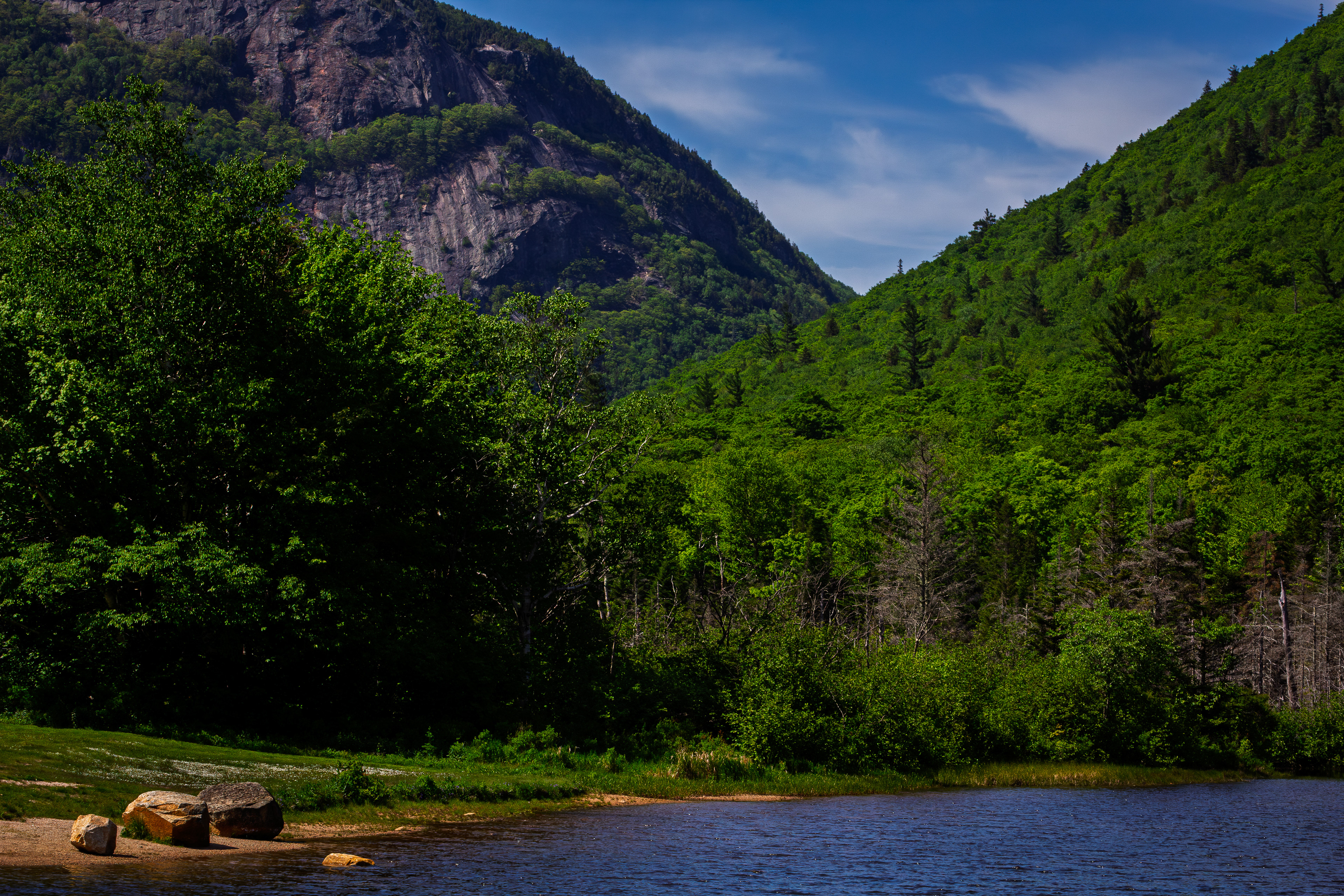 View from Willey Pond No2