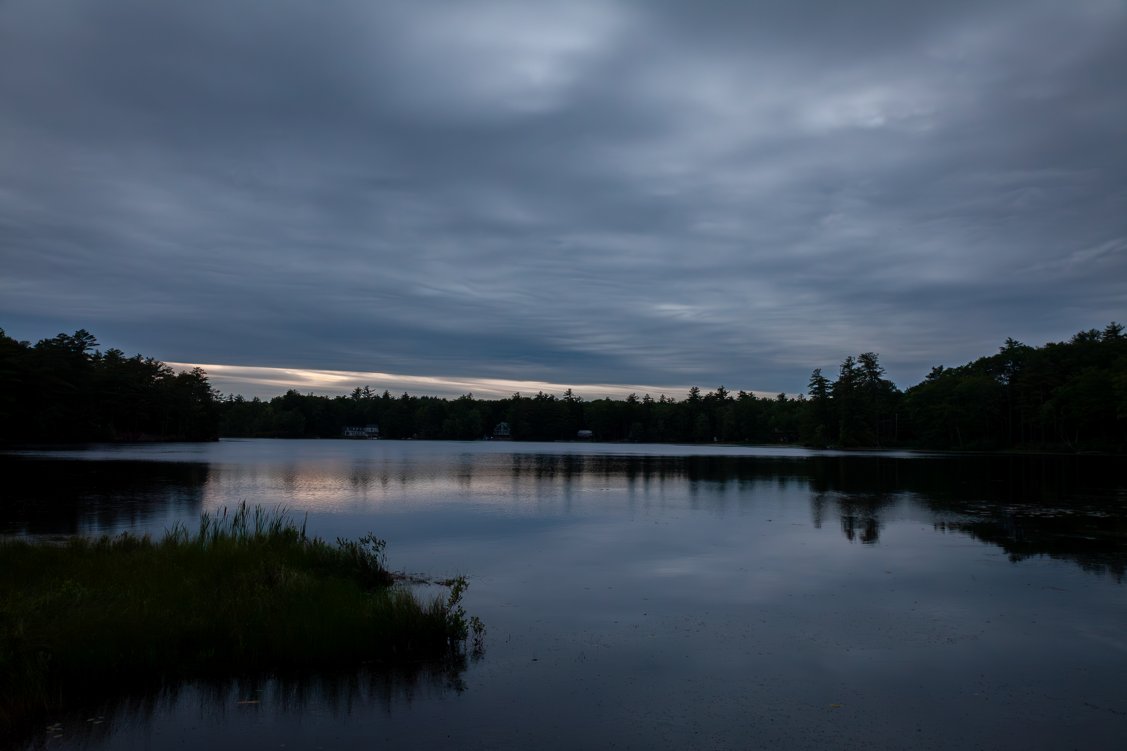 Shellcamp Pond Blue Hour No4