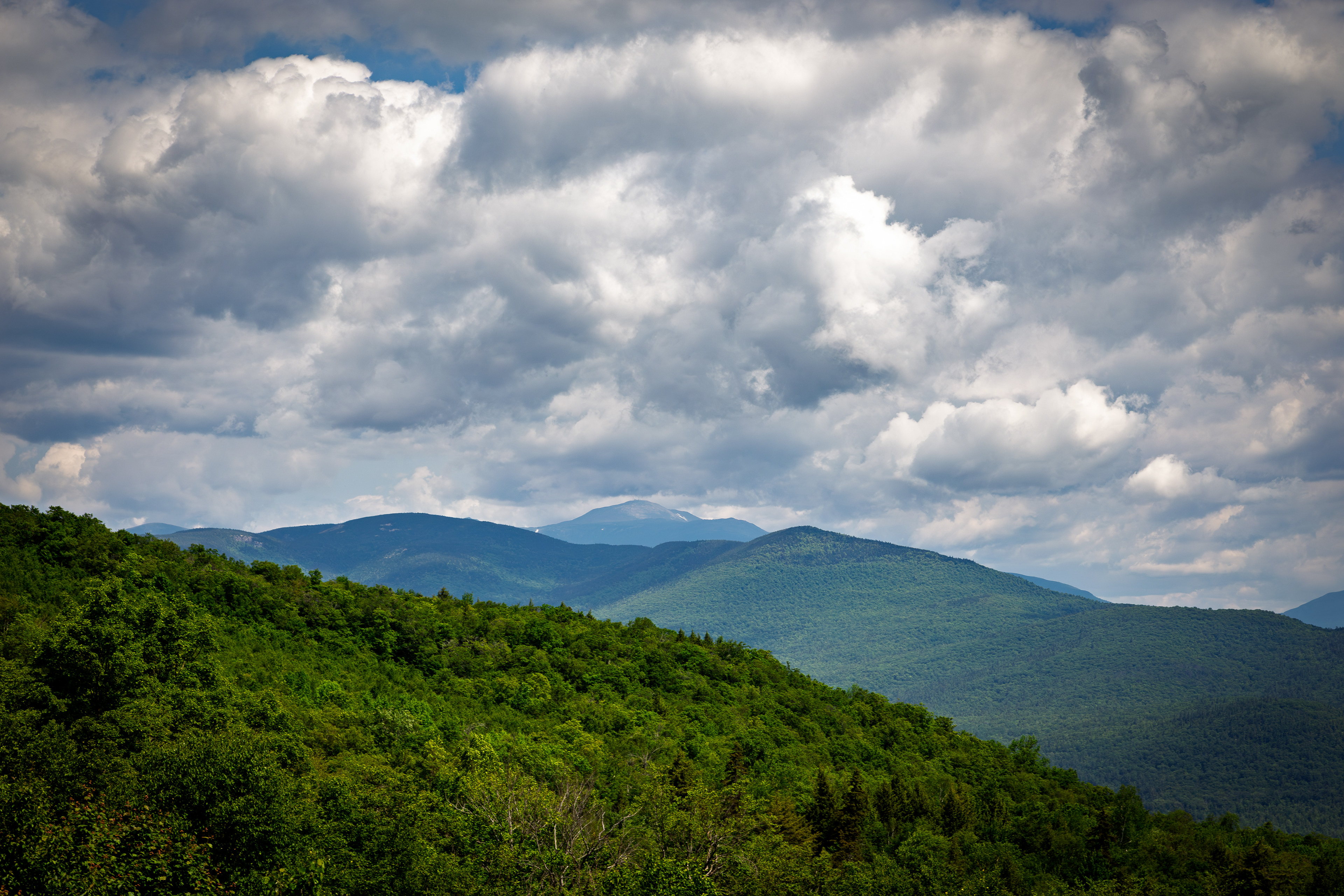 Mount Washington from Bear Notch Road - June 15, 2025