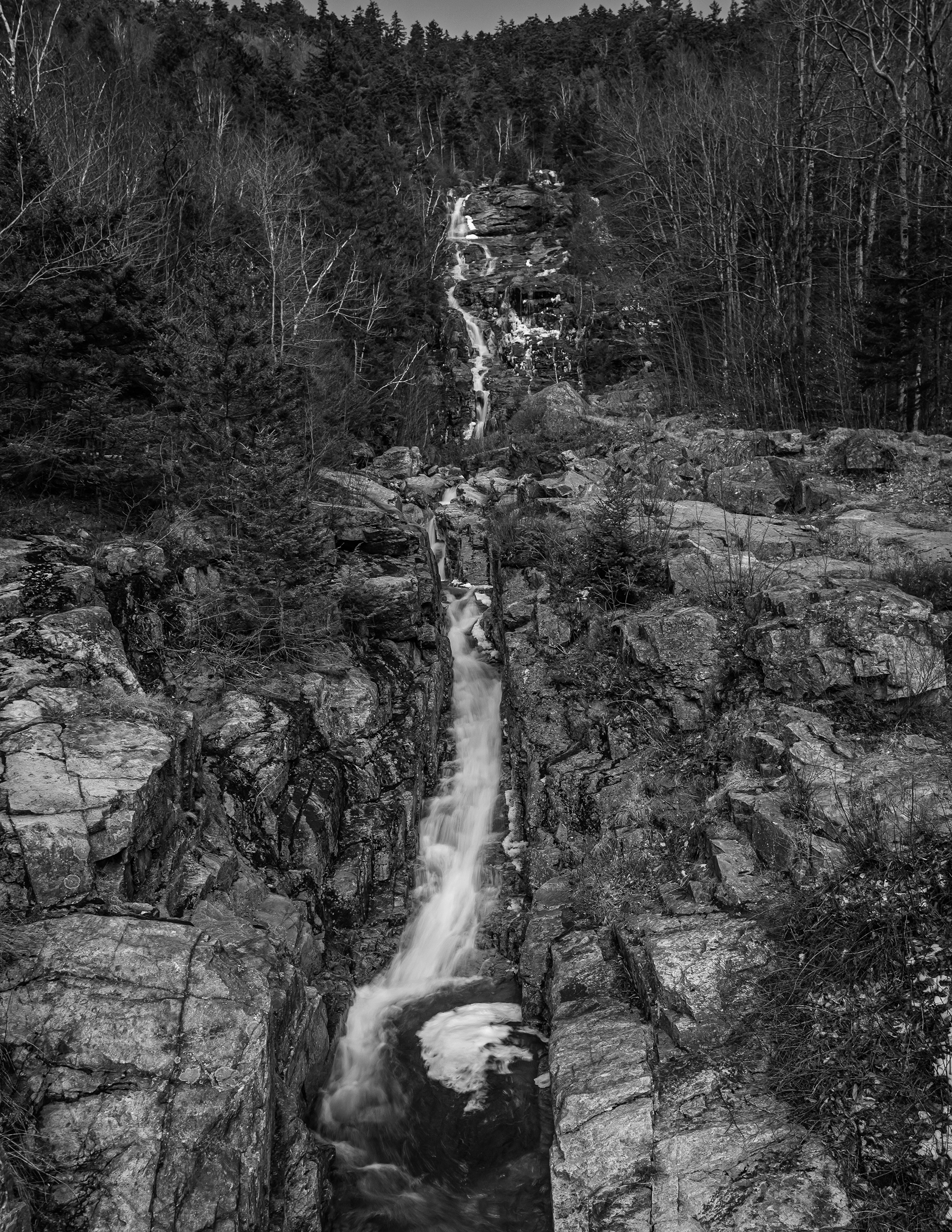 Silver Cascade No1