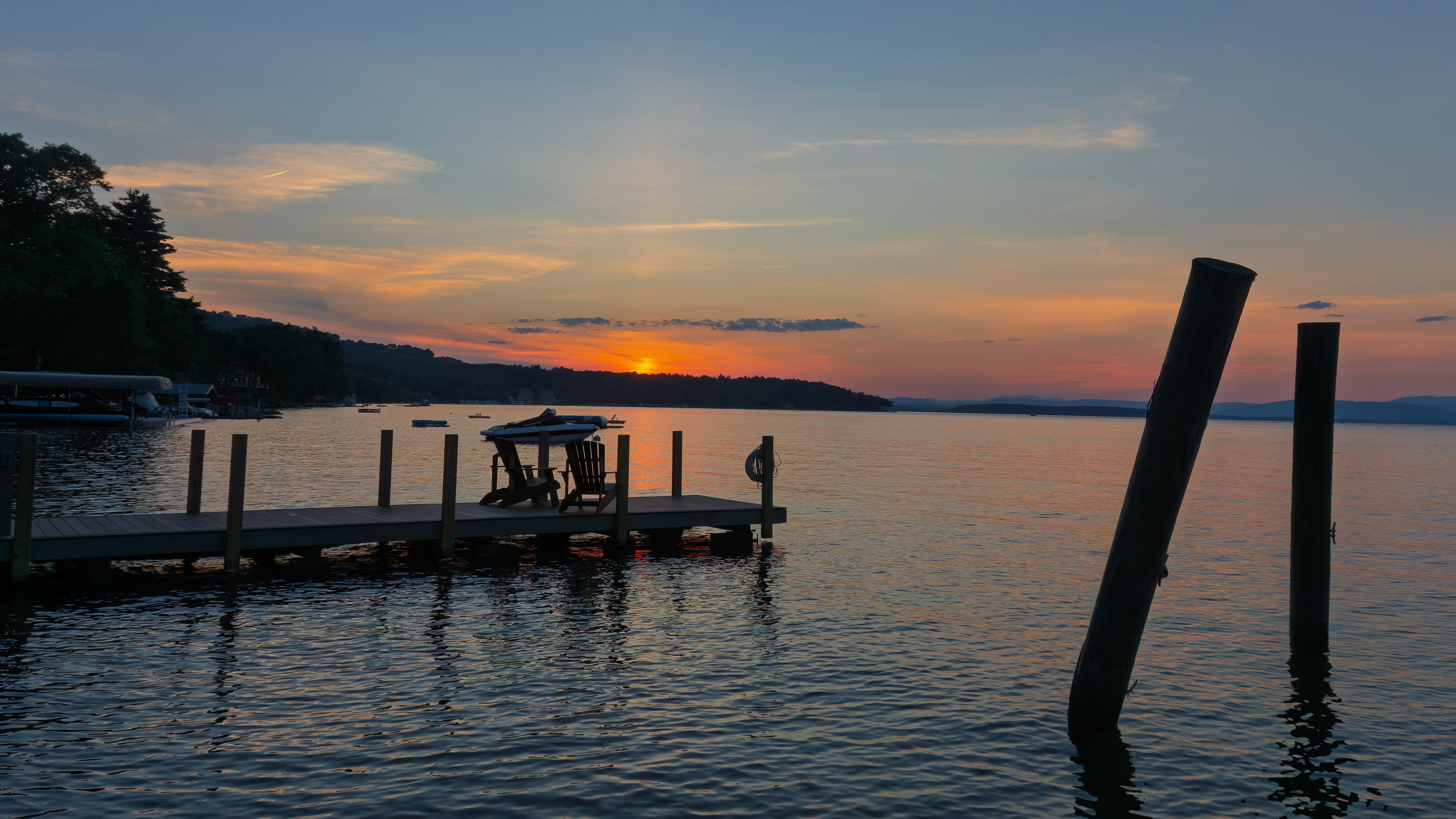 Winnipesaukee Sunset No2