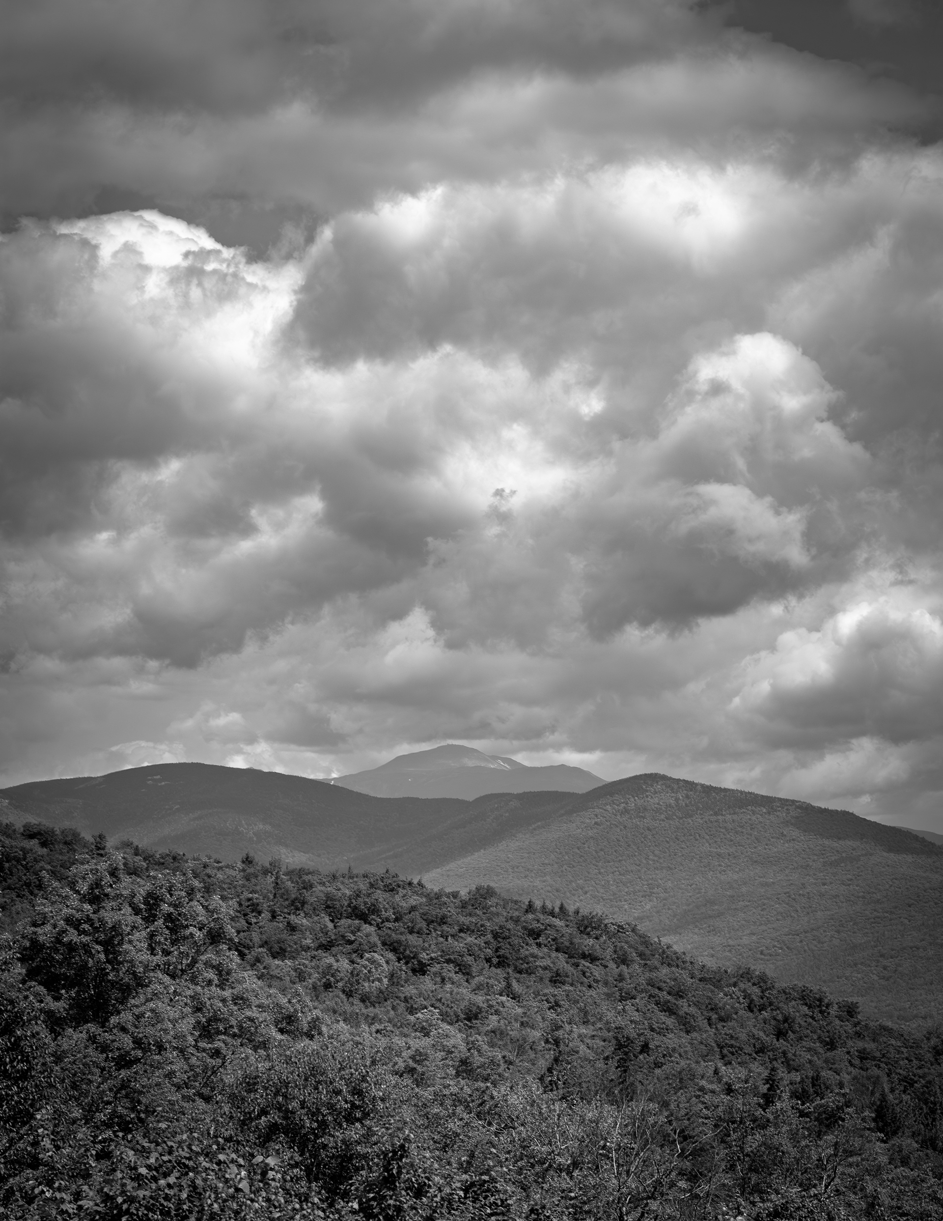 Mt. Washington from Bear Notch Rd - June 15, 2025