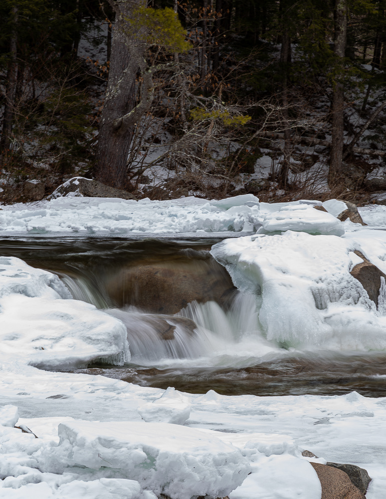 January - Lower Falls - Kancamagus Highway, NH No1