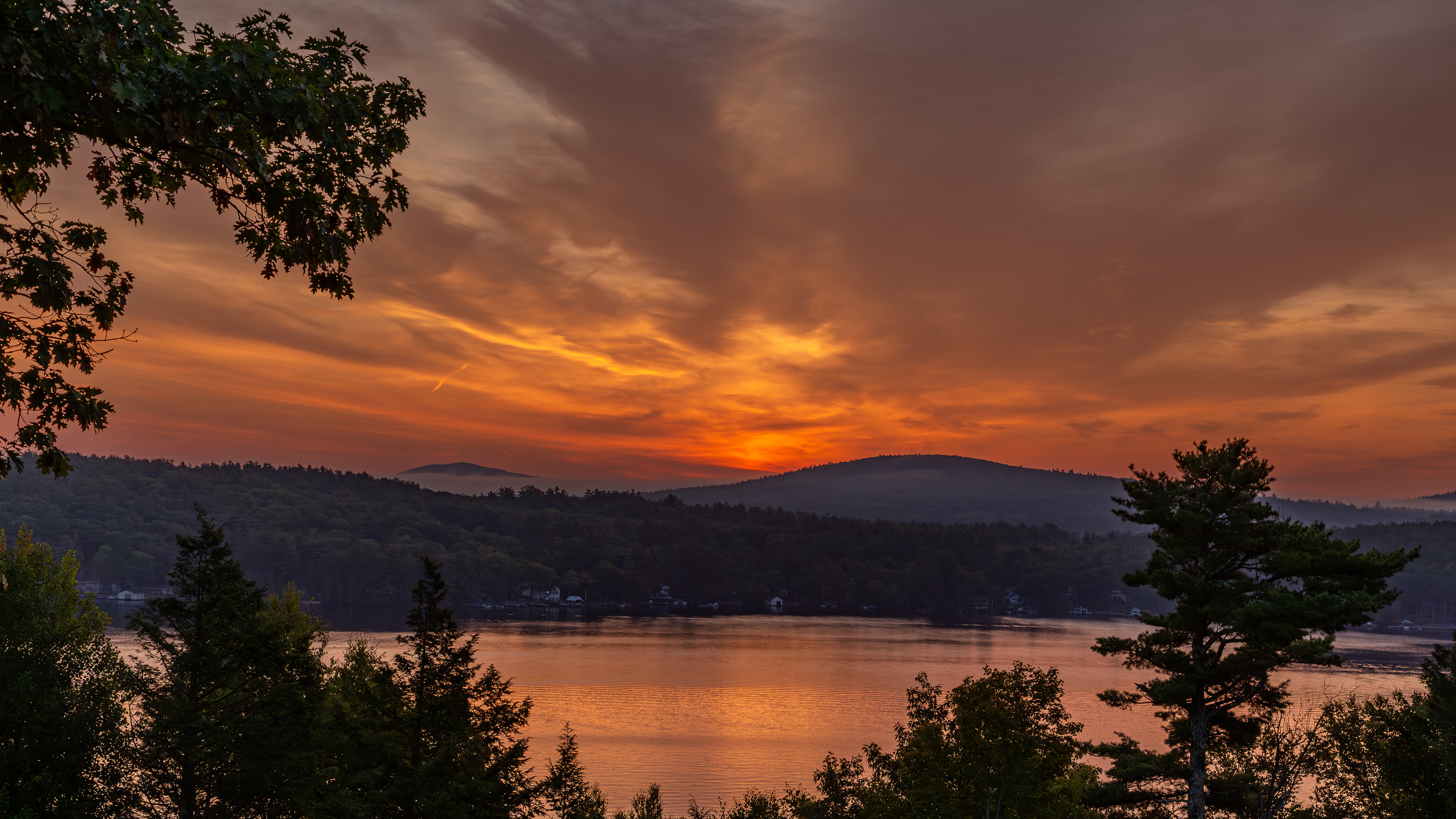 Alton Bay Sunrise No2 - September 18, 2024