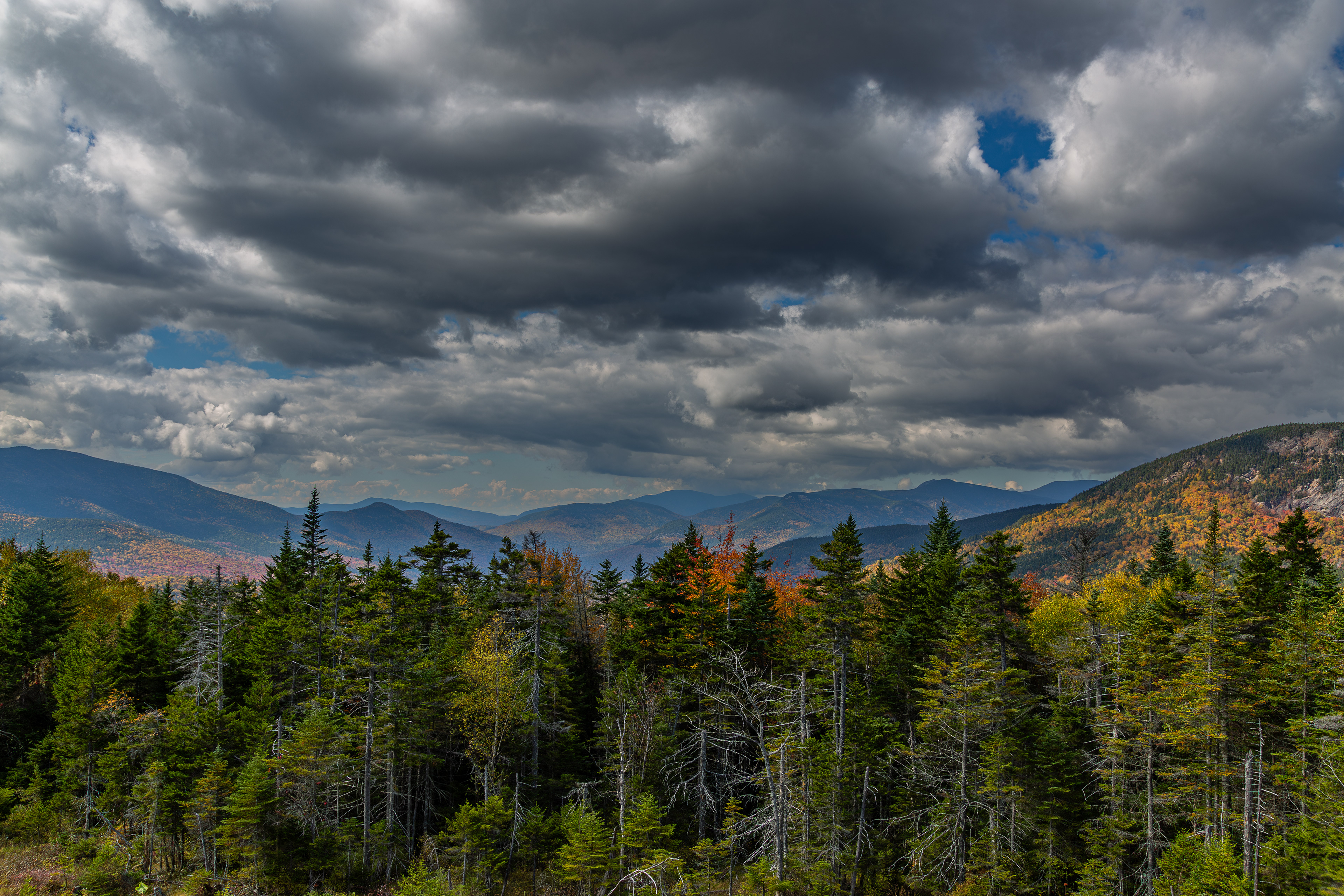 View from Pemigewasset Scenic Overlook - September 30, 2024