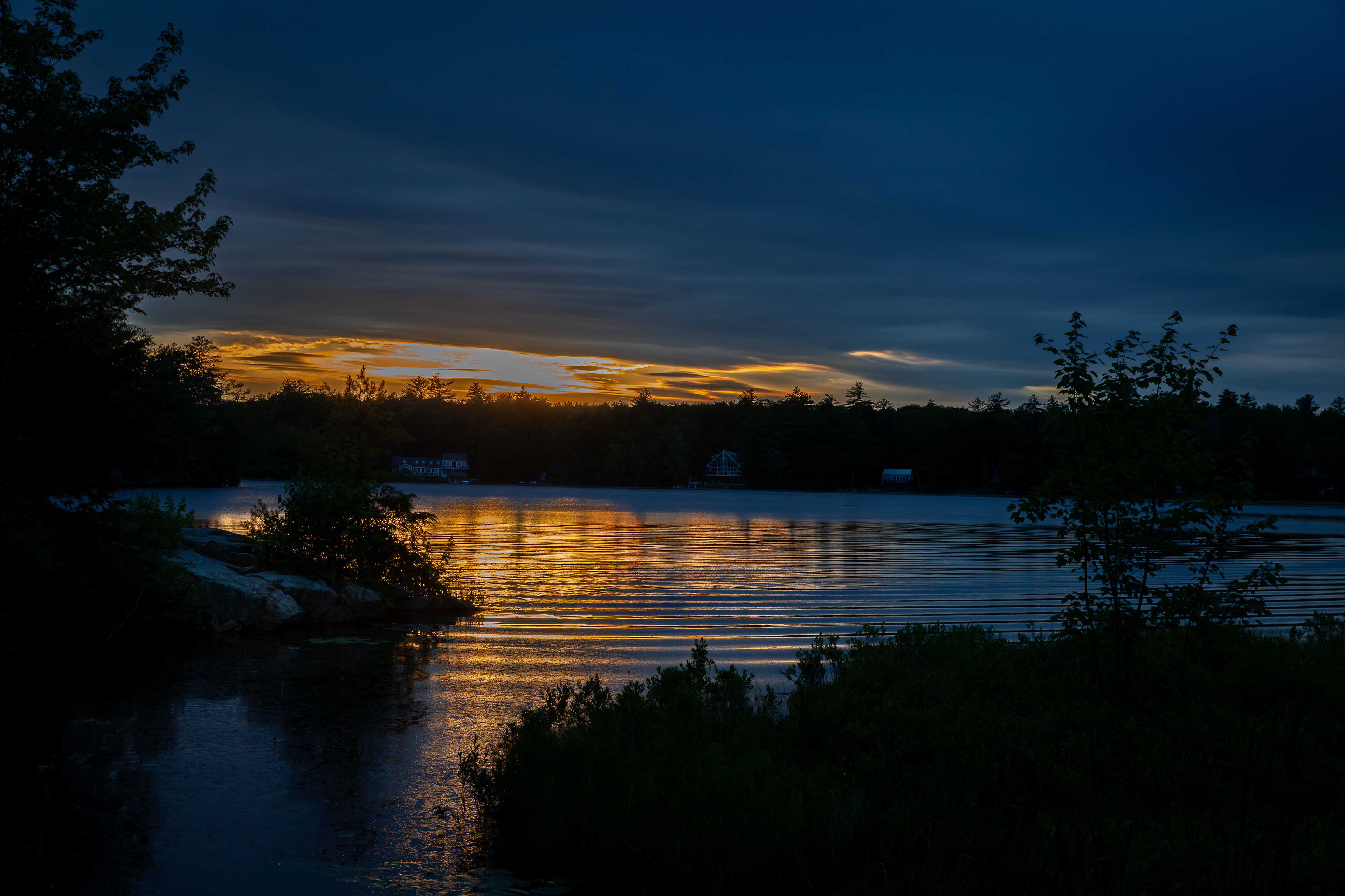 Shellcamp Pond Sunset No2