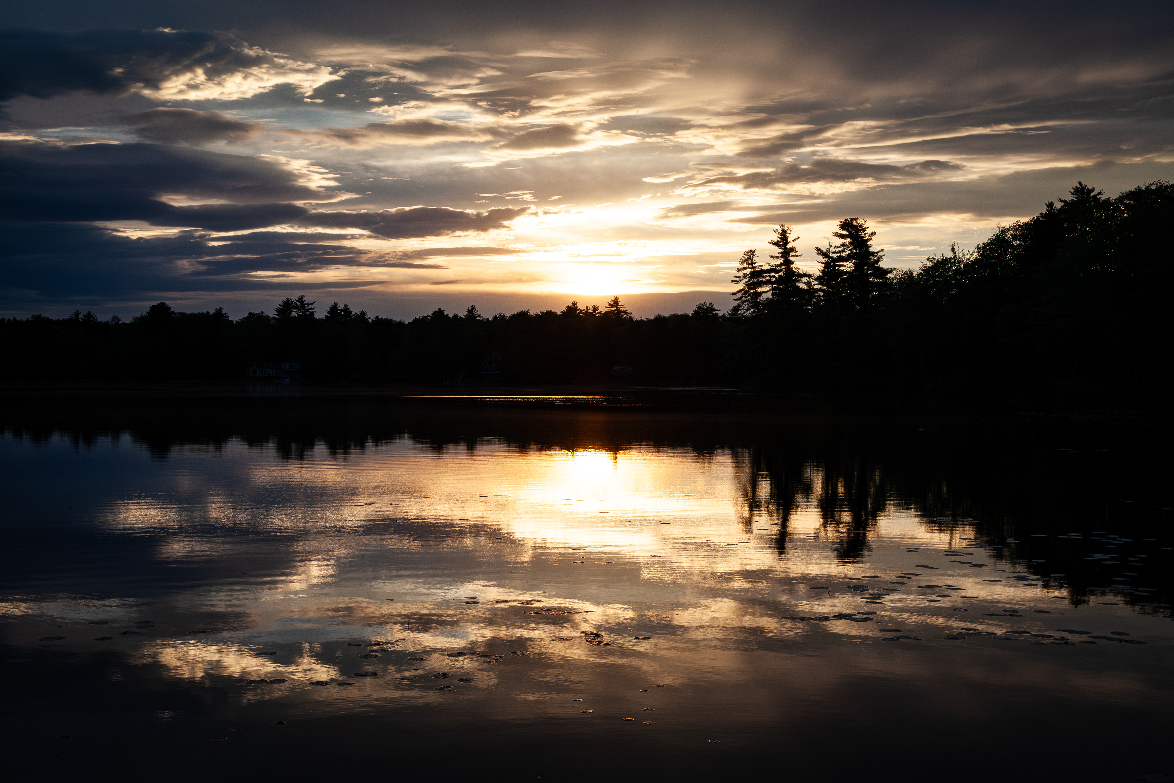 Golden Hour at Shellcamp Pond No2