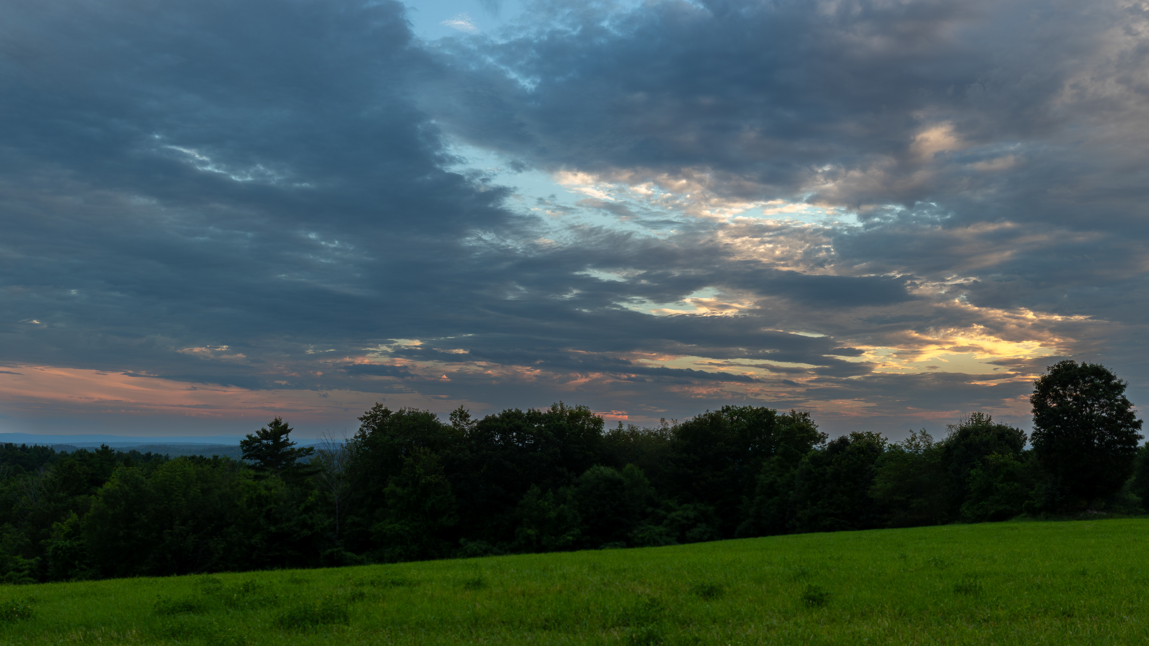 Loudon Ridge Road Blue Hour No9