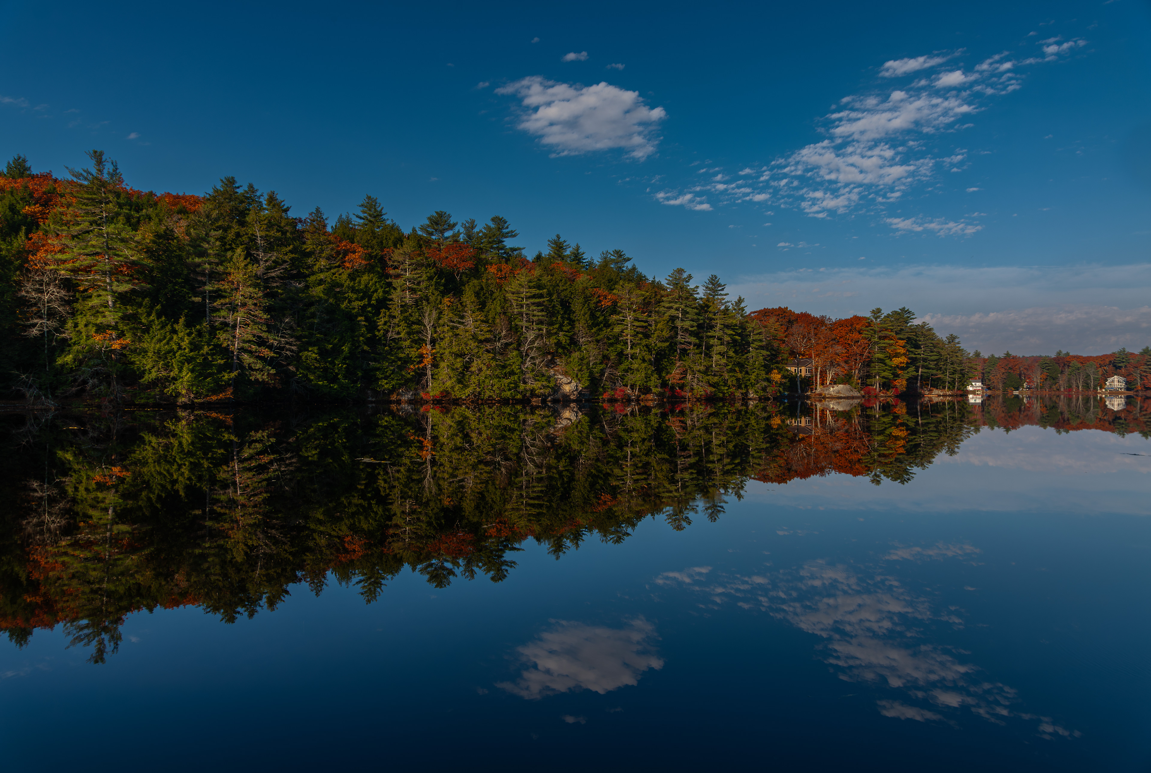 Shellcamp Pond Reflections - October 23, 2024