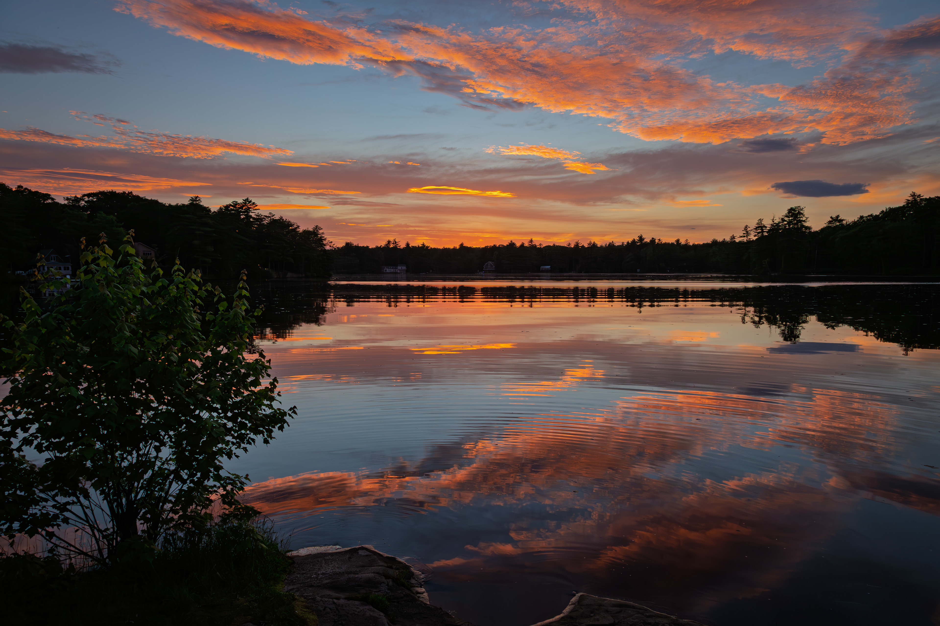 Shellcamp Pond Sunset No3 - June 12, 2026