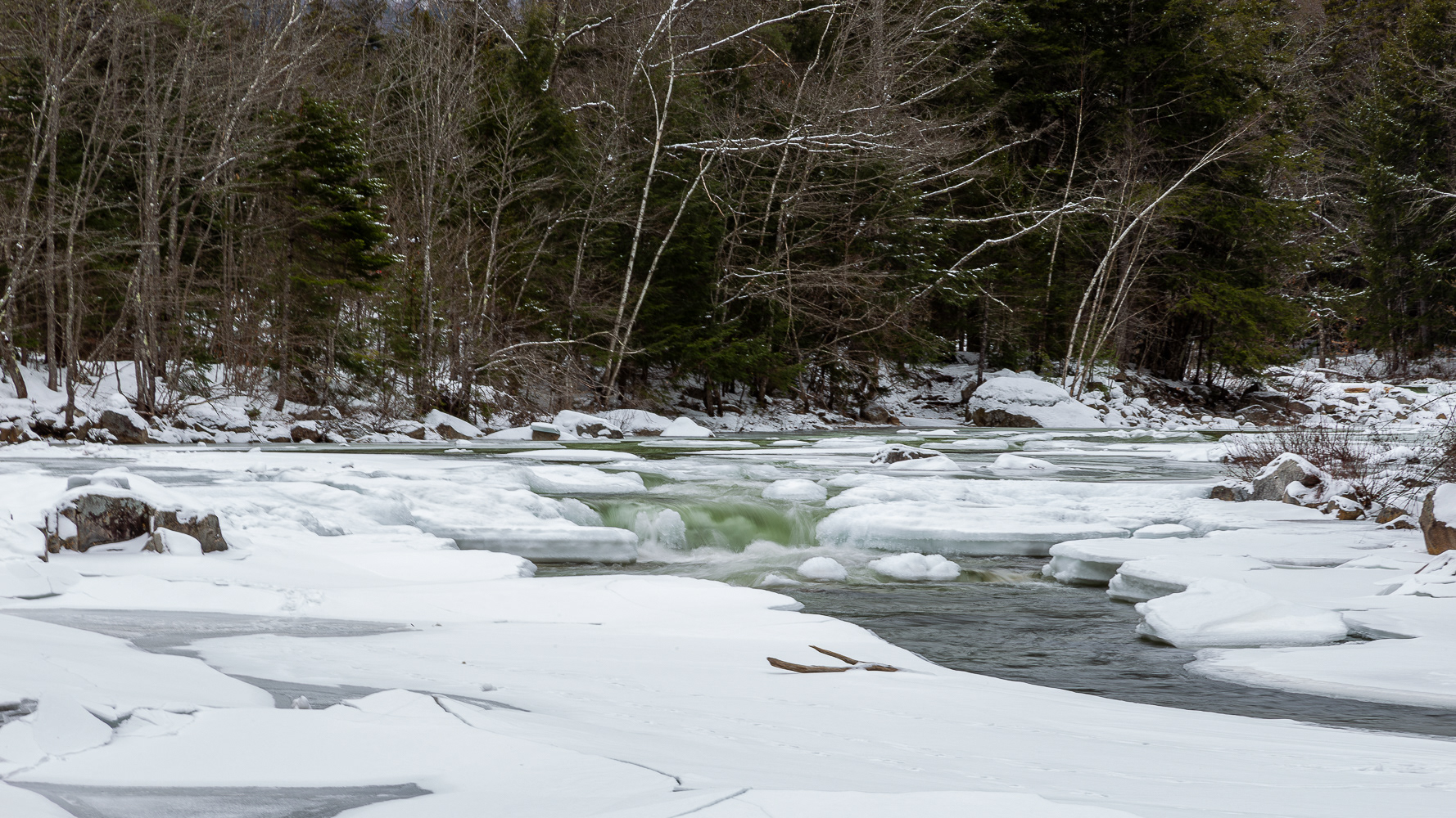 January - Rocky Gorge - Kancamagus Highway - No4