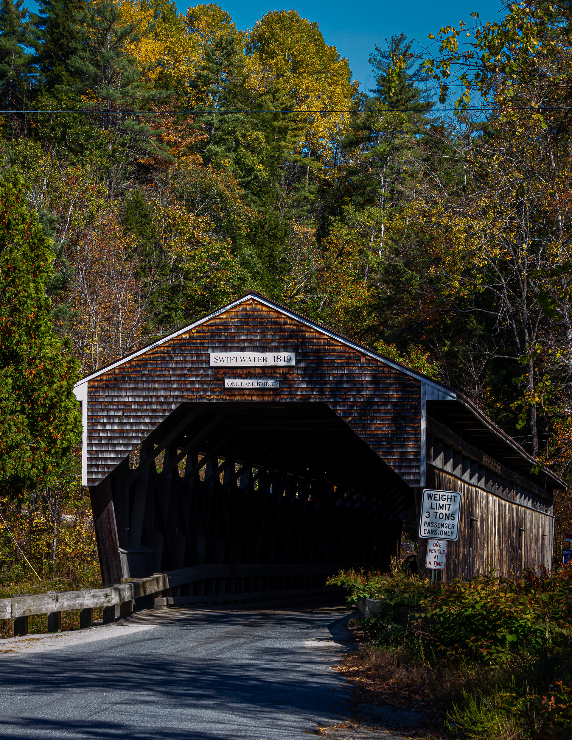 Swiftwater Covered Bridge - October 4, 2025