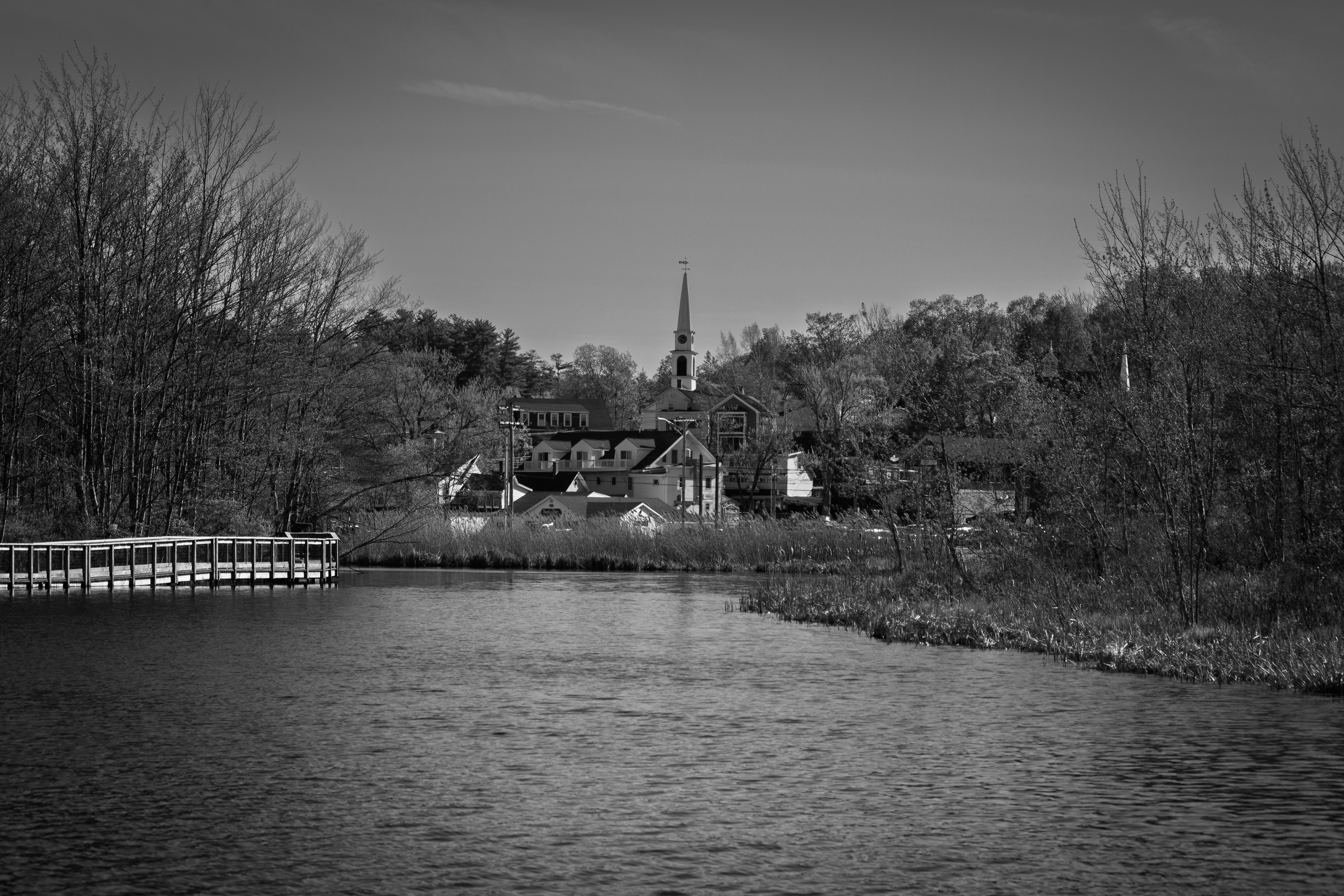 Meredith from Laverack Trail in Black & White