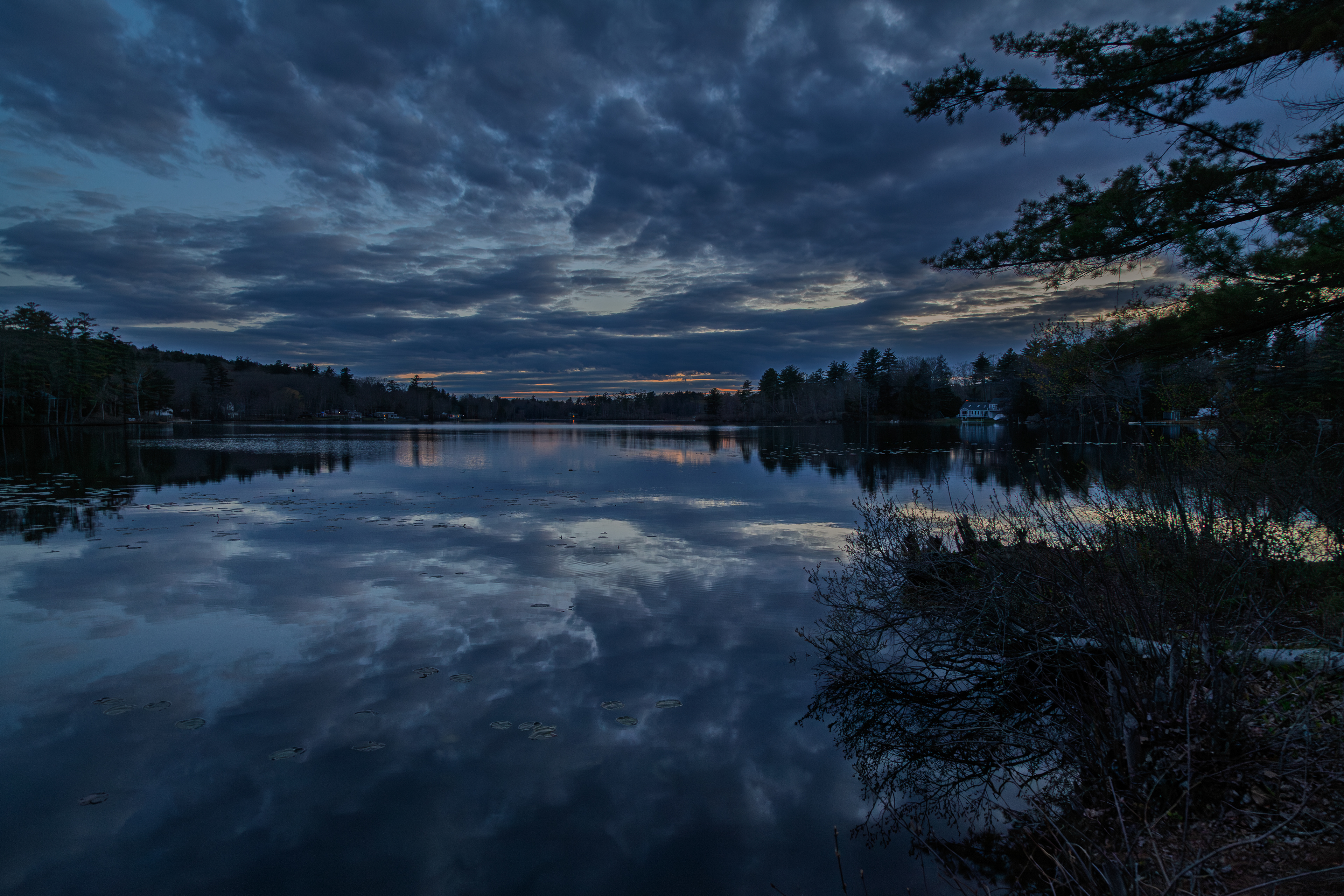 Dusk at Shellcamp Pond - May 8, 2026
