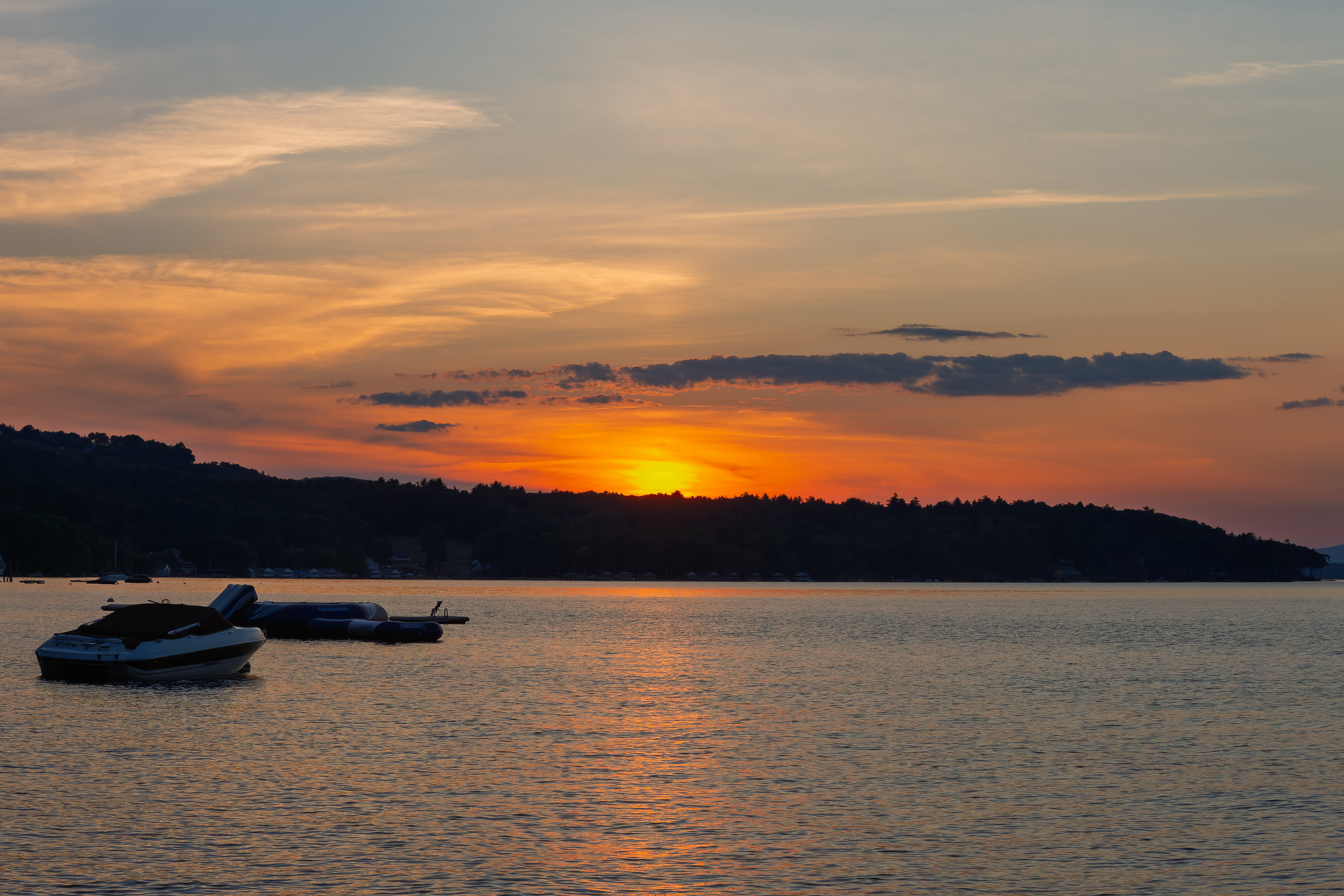Winnipesaukee Sunset No1