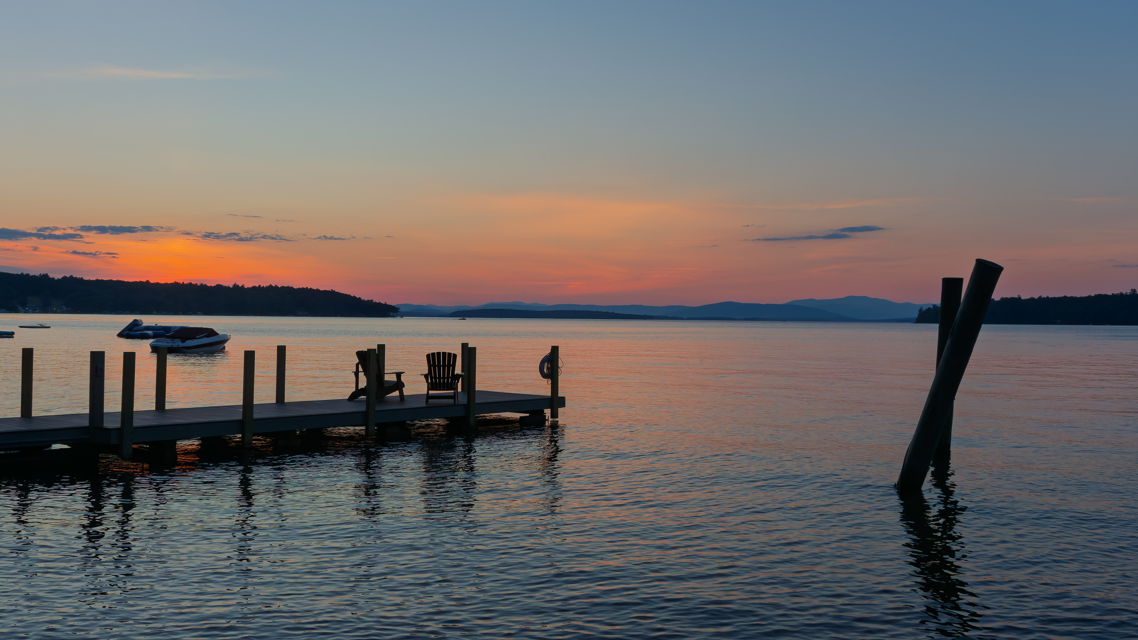 Winnipesaukee Sunset No3
