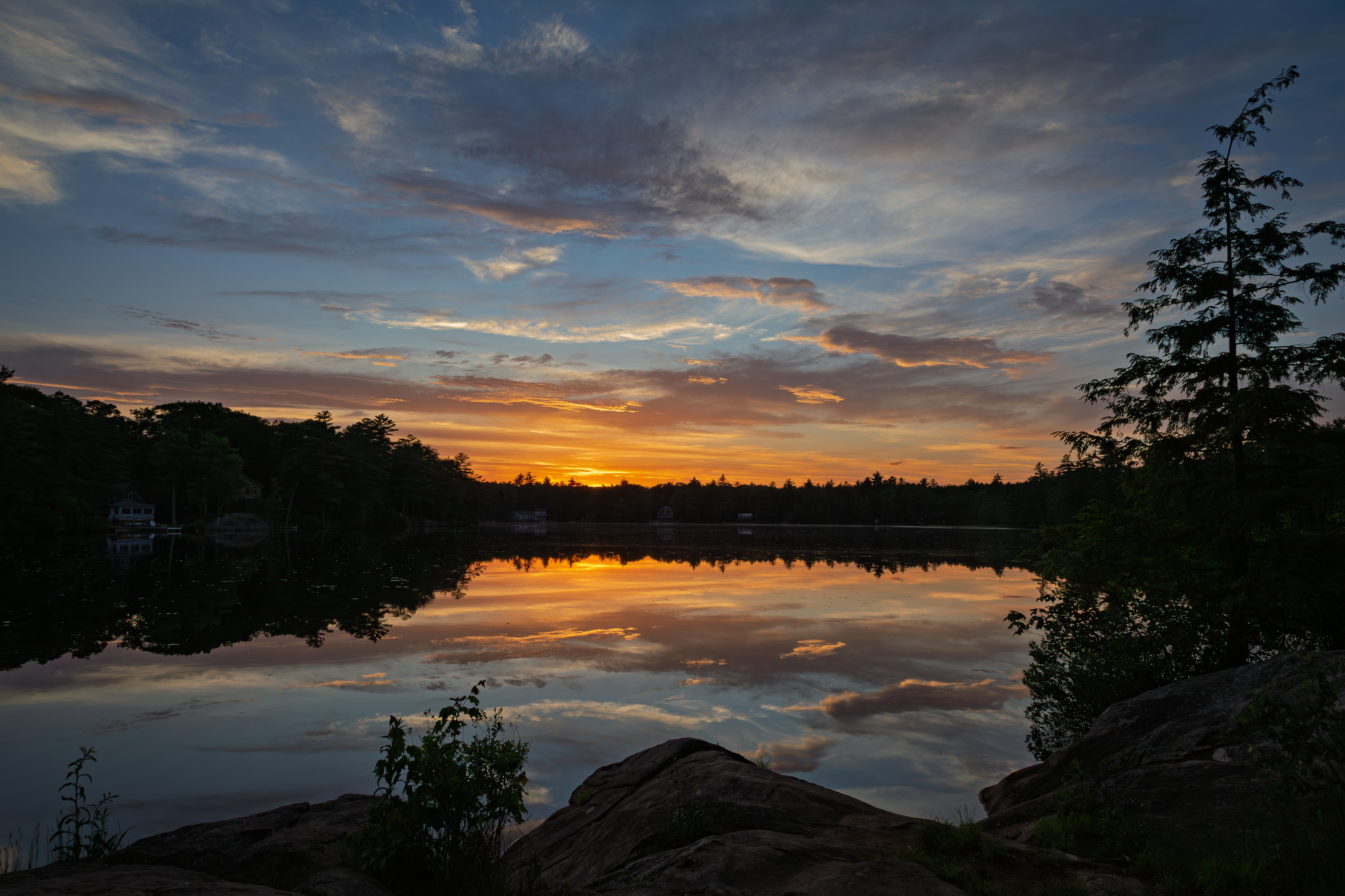 Shellcamp Pond Sunset No1 - June 12, 2026