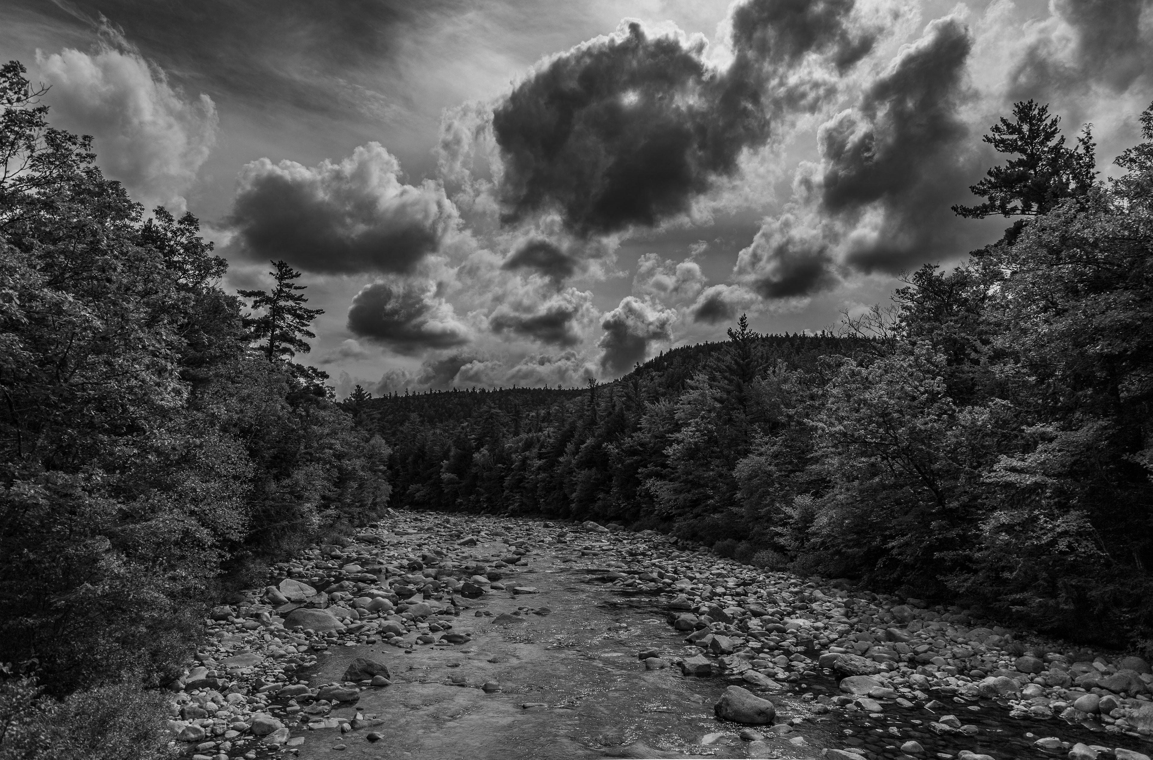 View from Albany Covered Bridge - September 23, 2024