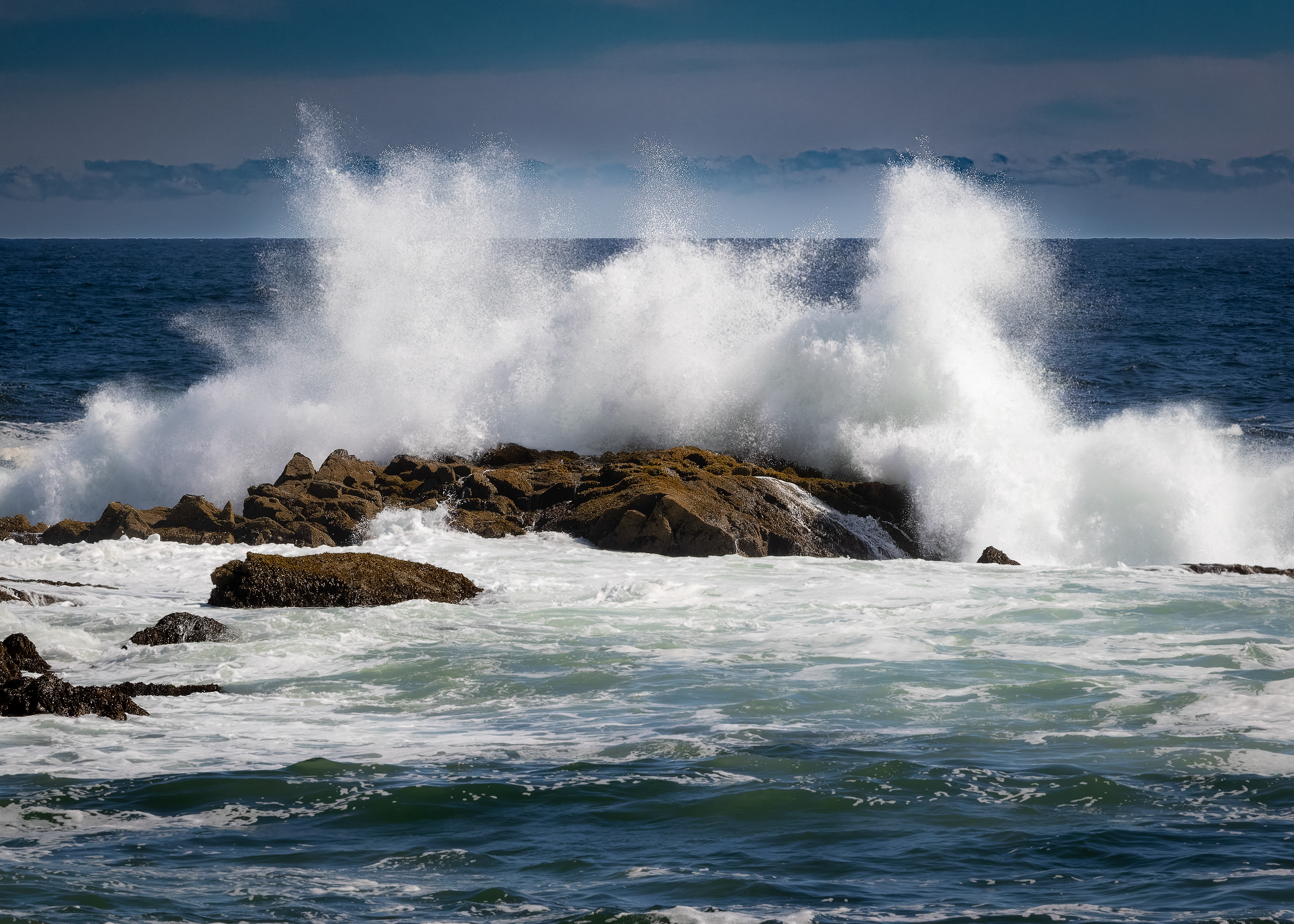 Crashing Surf at Sohier Park No6