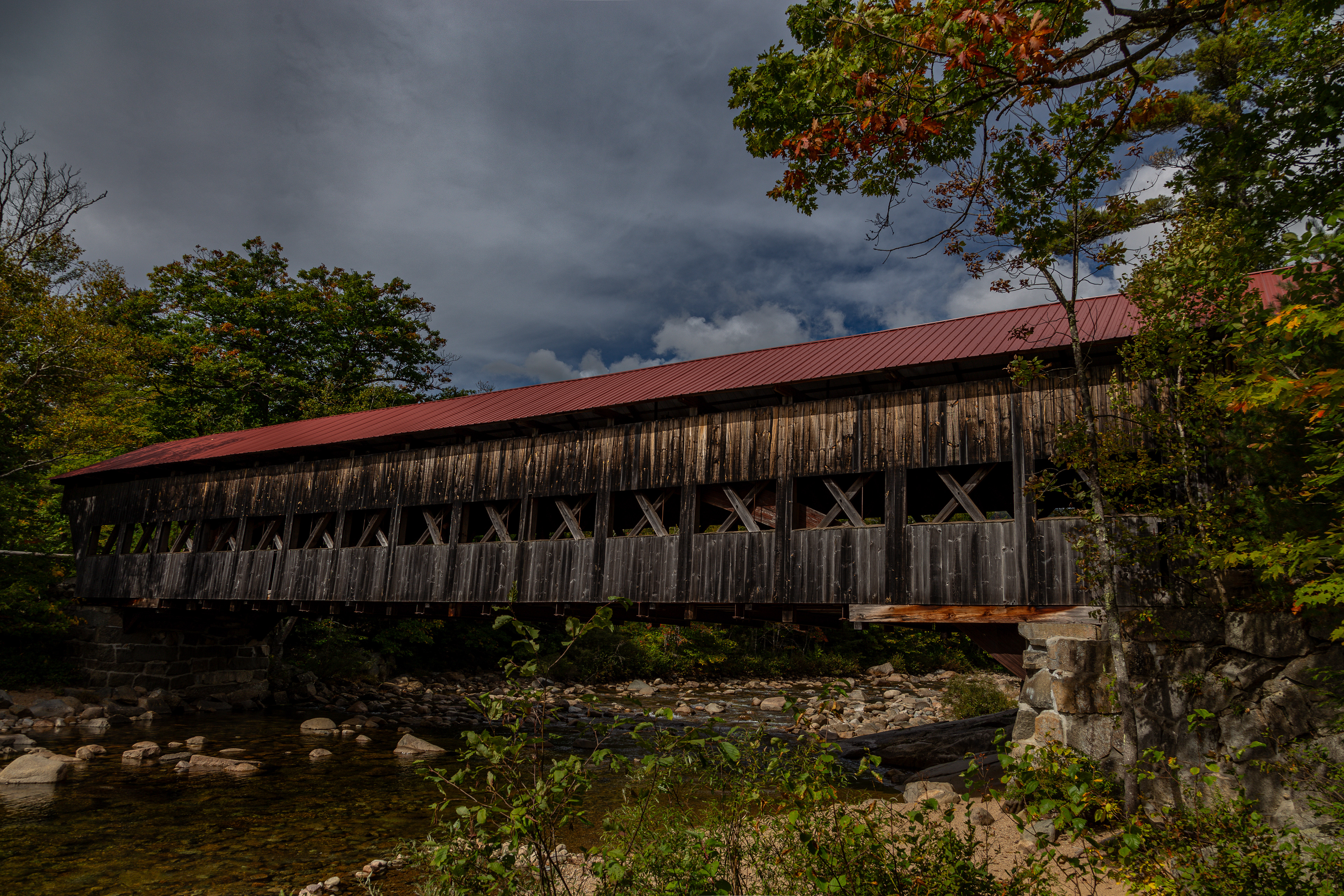 Albany Covered Bridge from the Fishing Pier