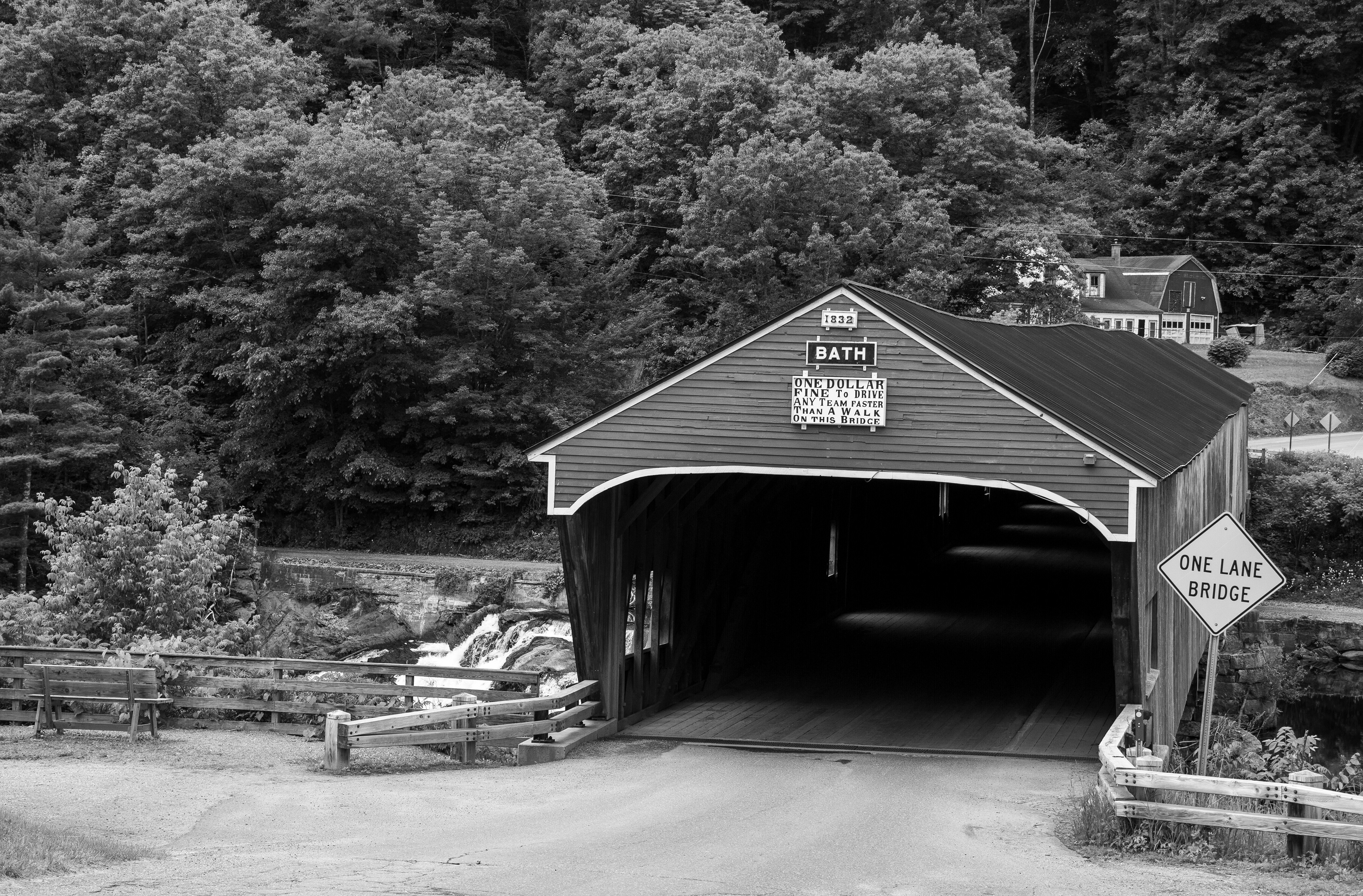 Bath Covered Bridge - June 11, 2024