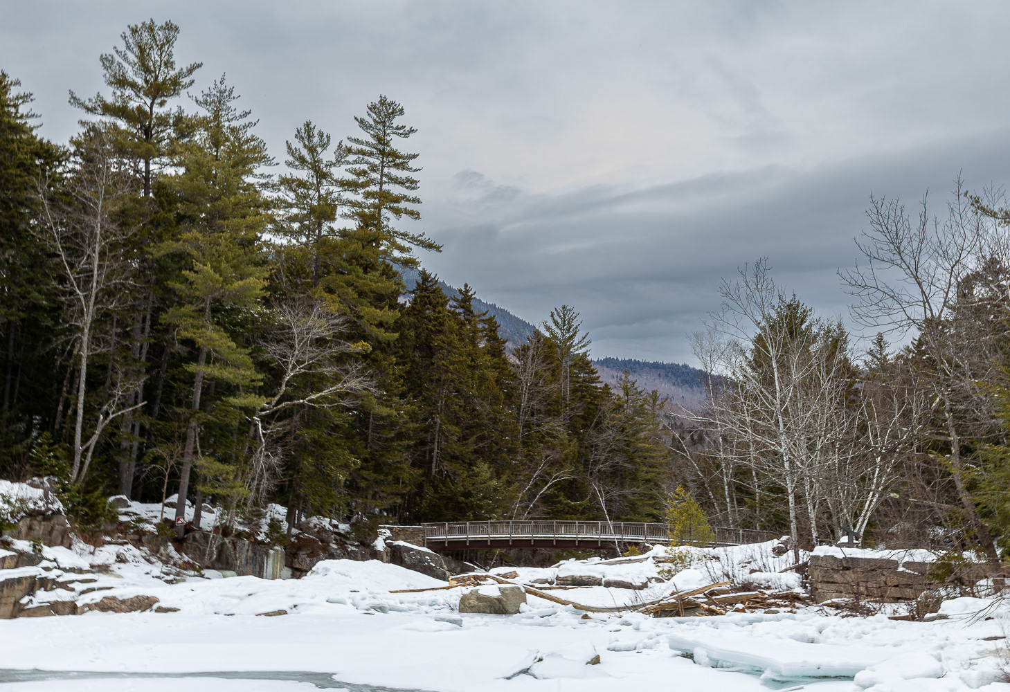 January - Rocky Gorge - Kancamagus Highway - No5
