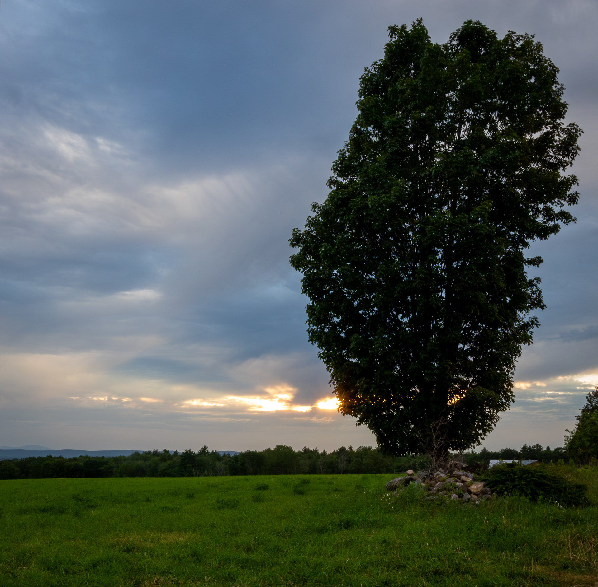 Loudon Ridge Road Blue Hour No3