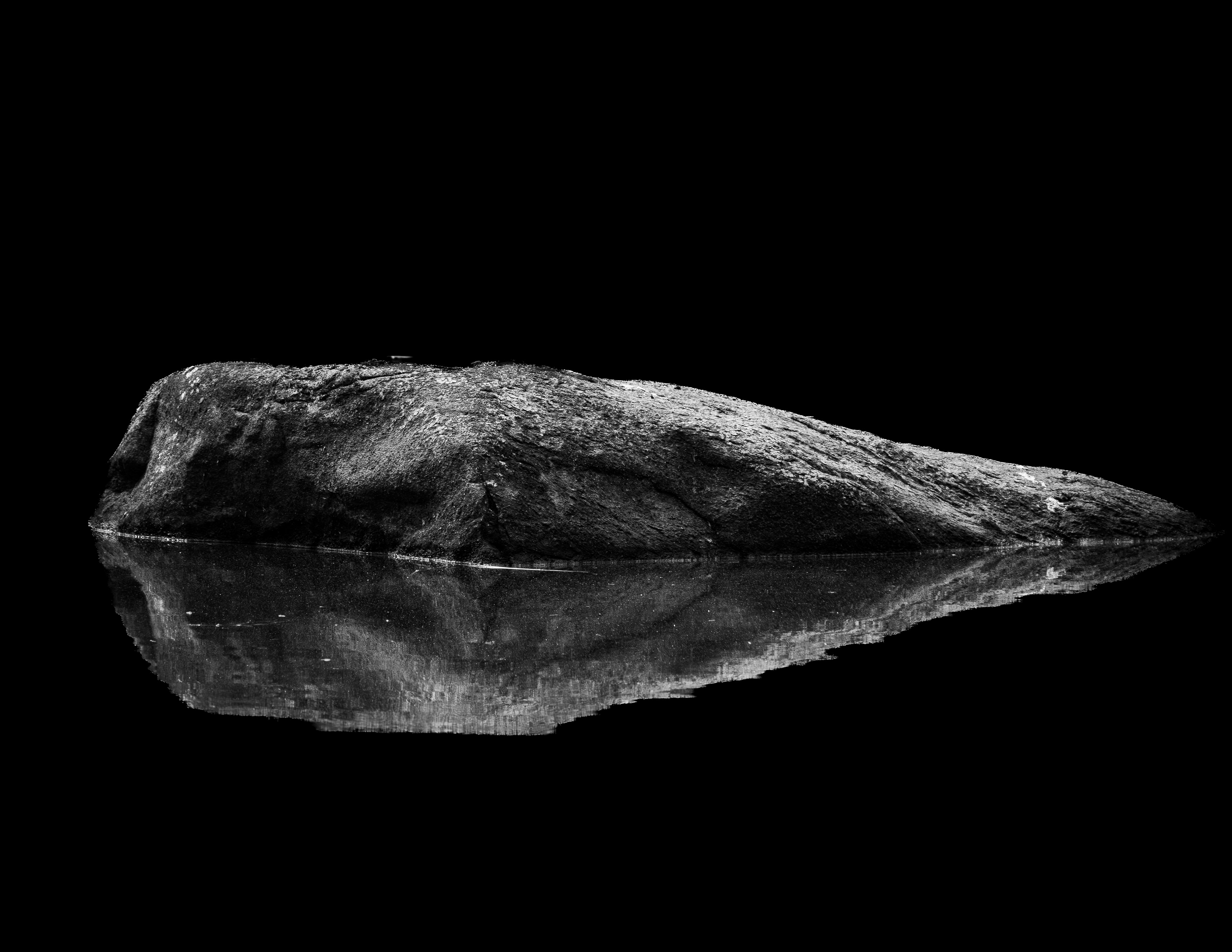 Low-key Boulder in Pond - June 7, 2026