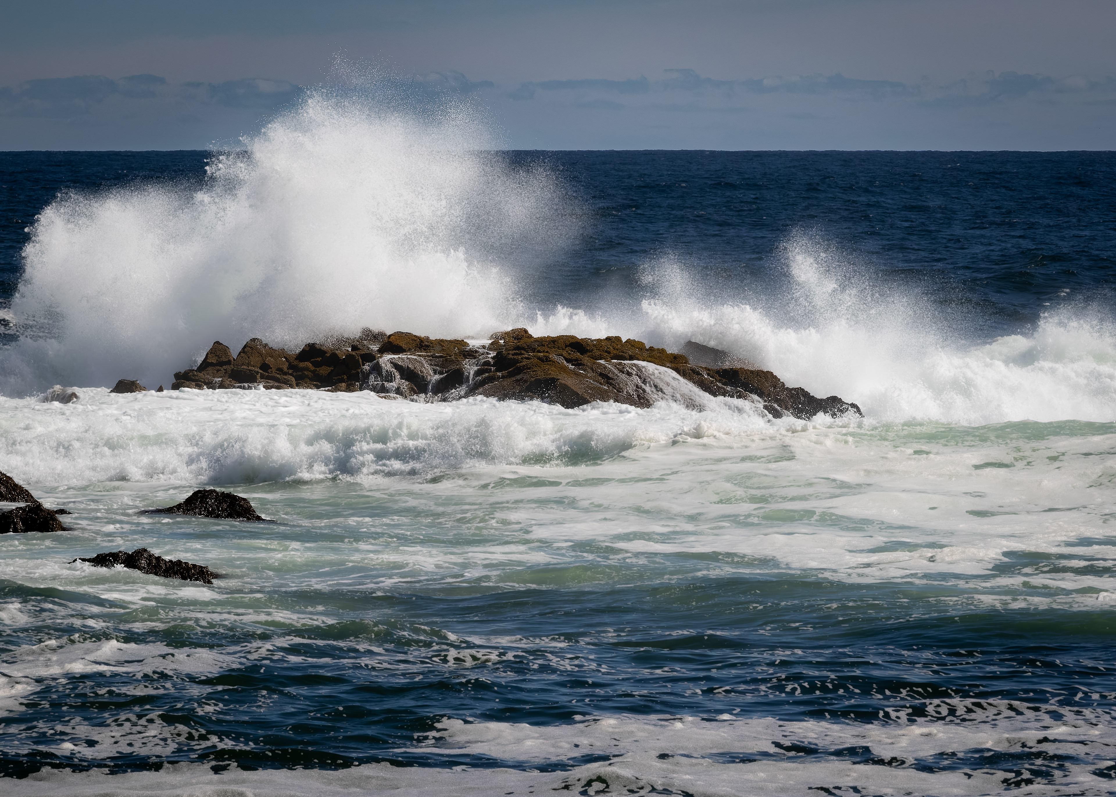 Crashing Surf at Sohier Park No2