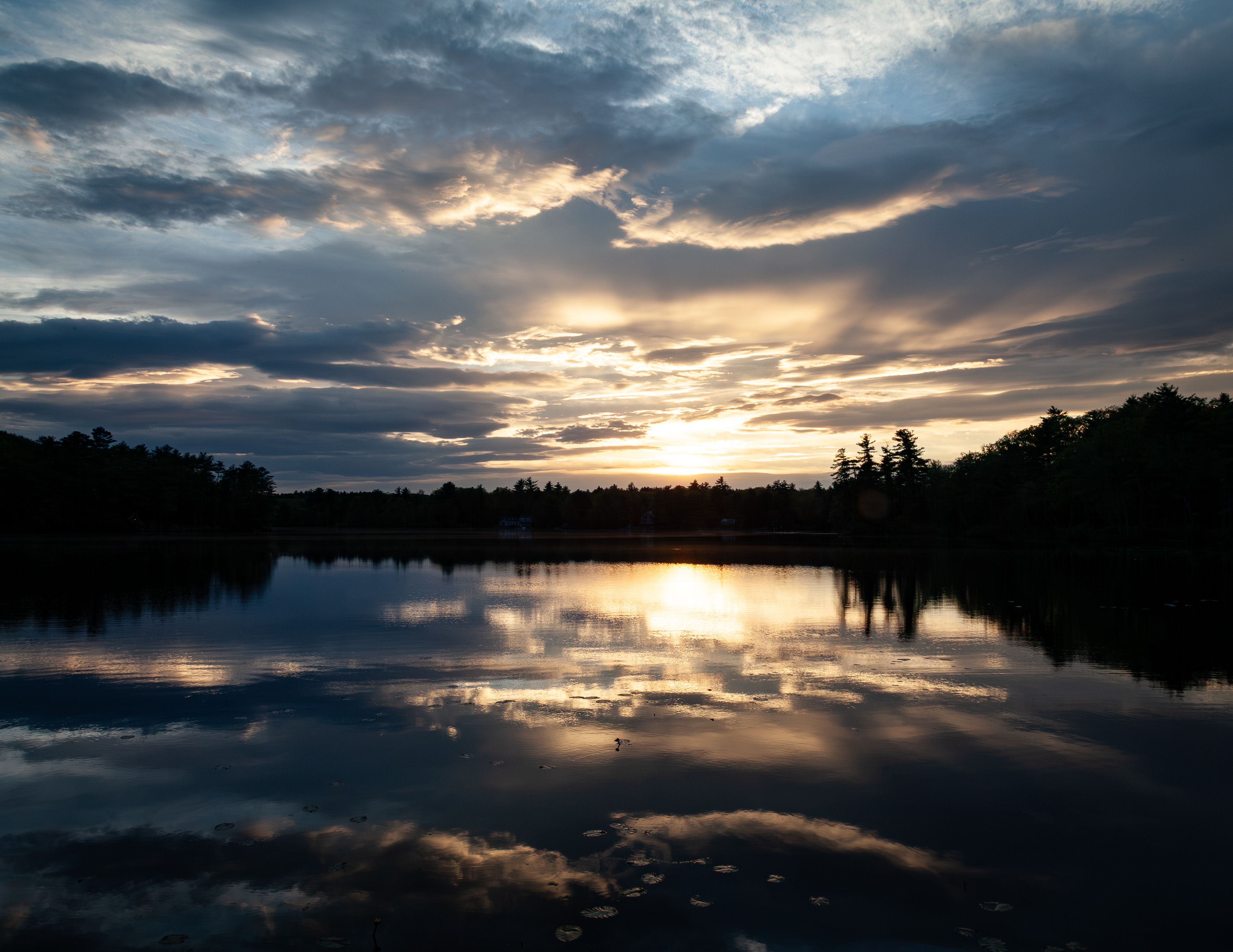 Golden Hour at Shellcamp Pond No3