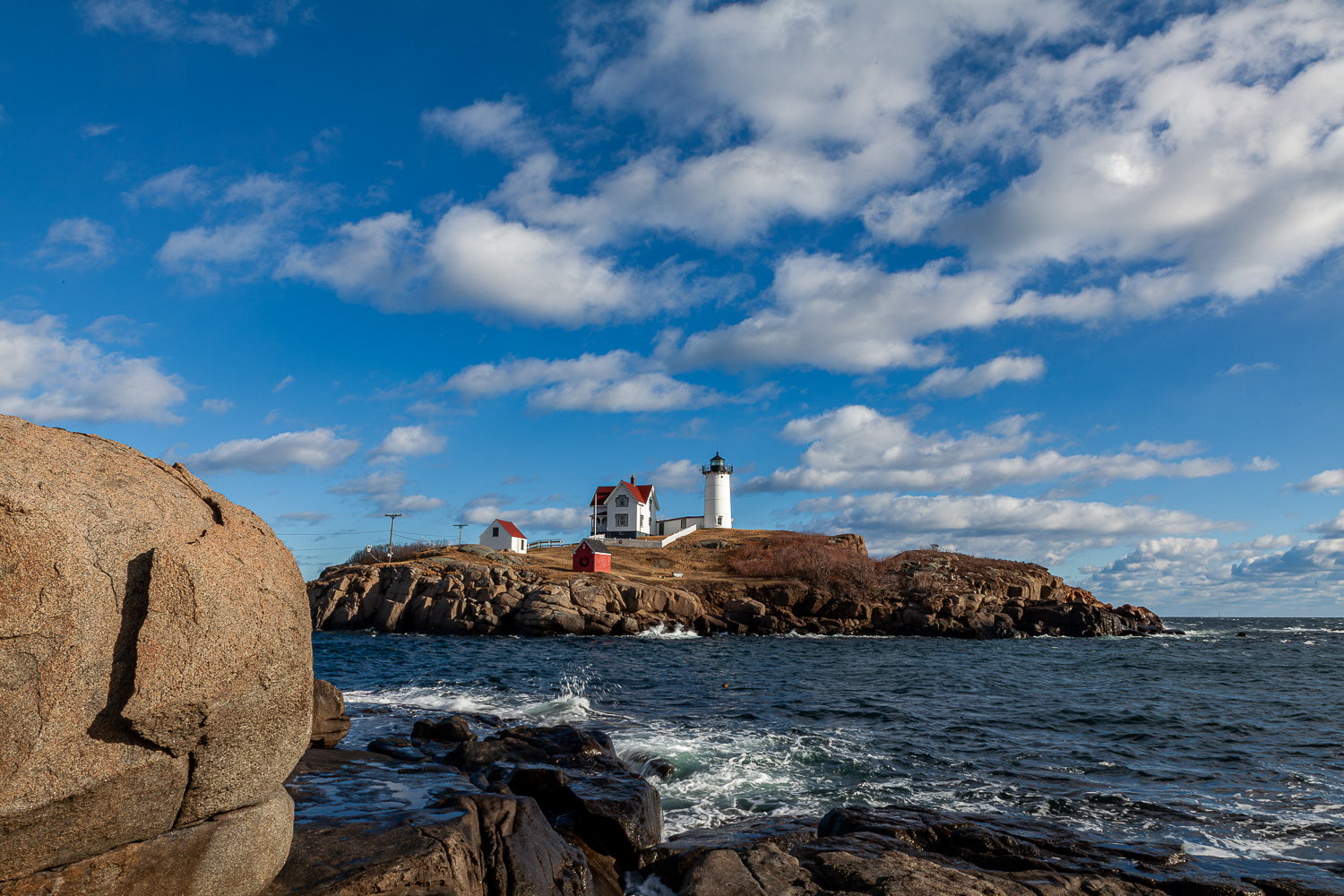 January - Nubbble Lighthouse - York, Maine No4