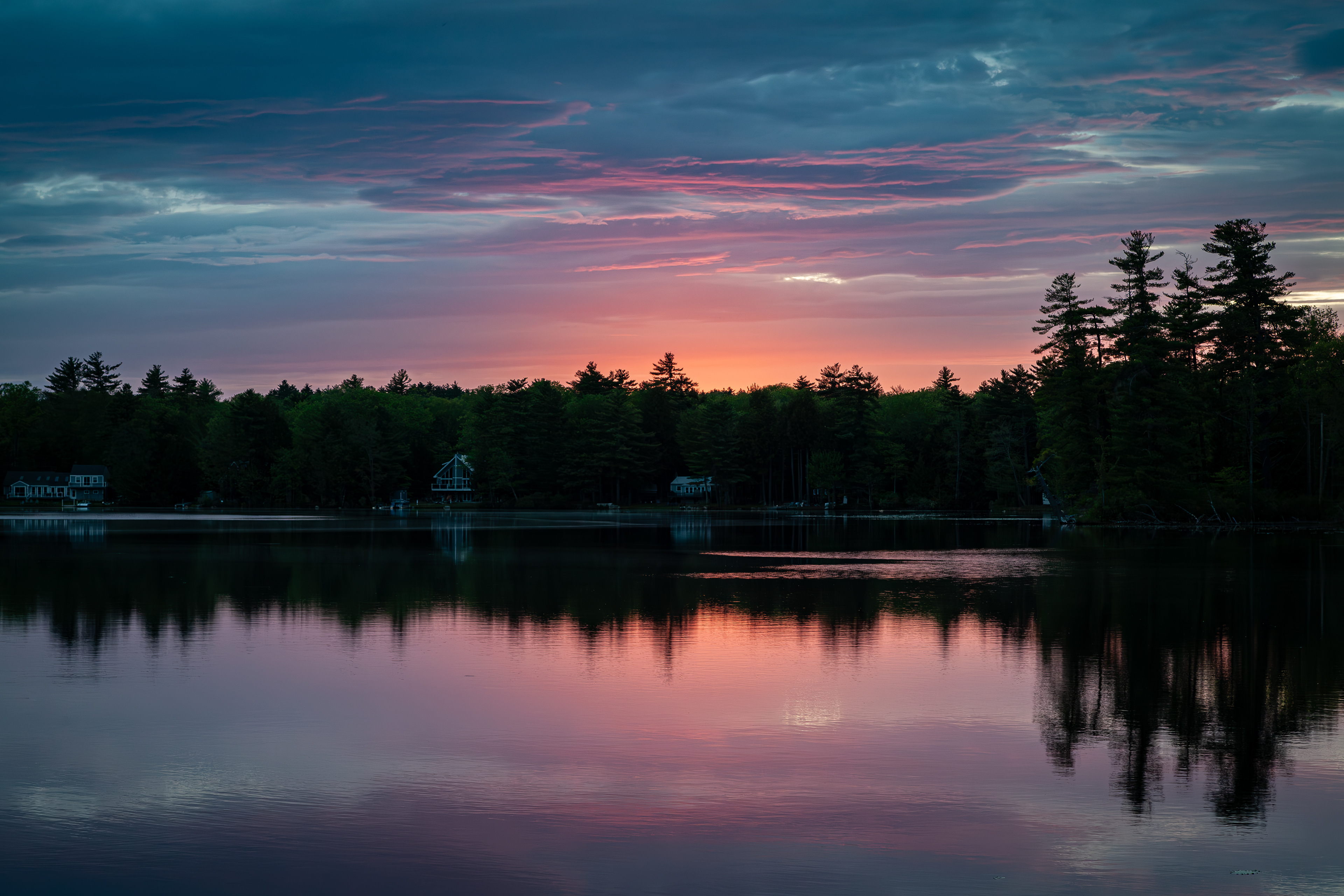 Pre-Peak Afterglow at Shellcamp Pond No1