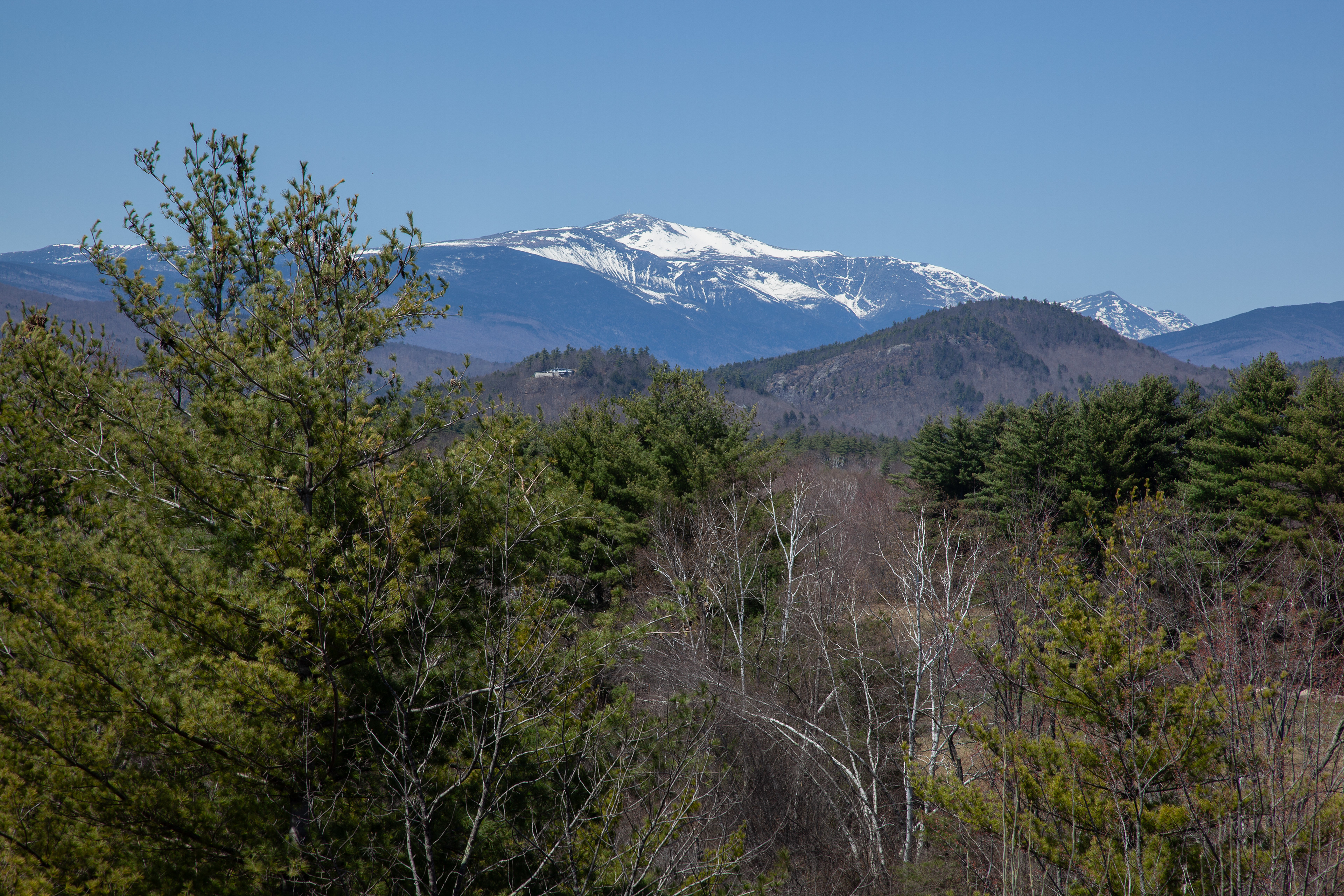 Mount Washington from Intervale Scenic Overlook