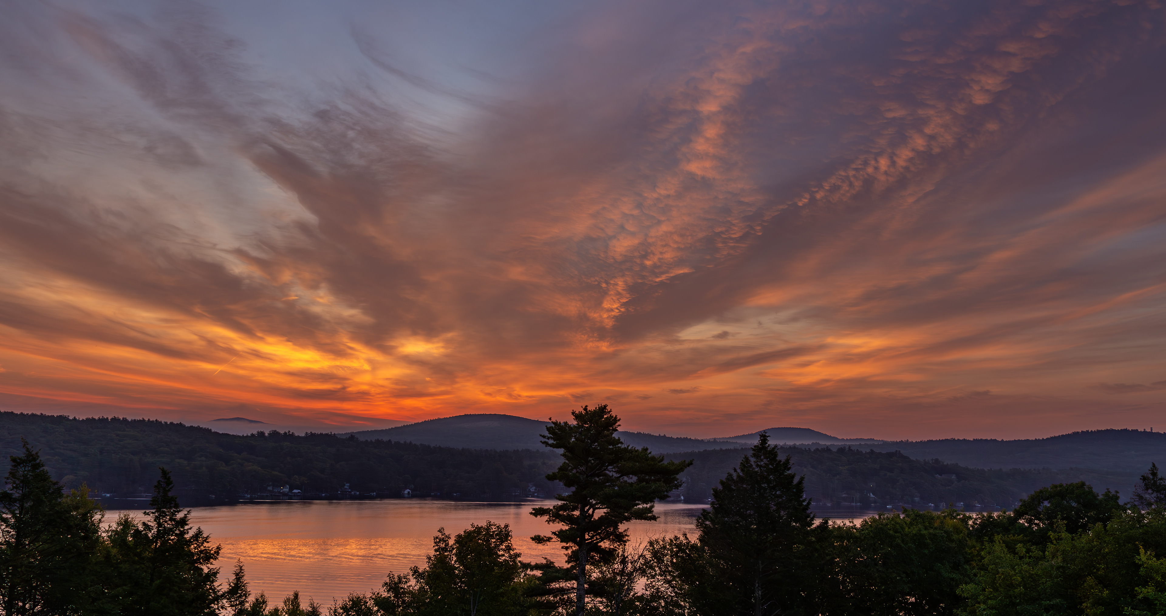 Alton Bay Sunrise No1 - September 18, 2024