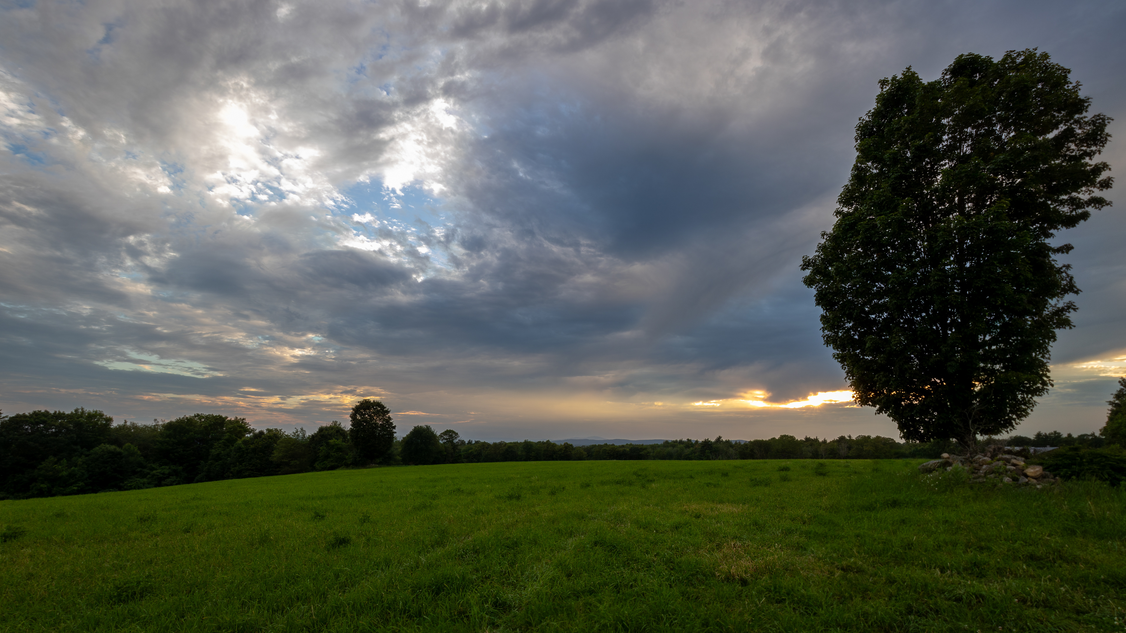 Loudon Ridge Road Blue Hour No1