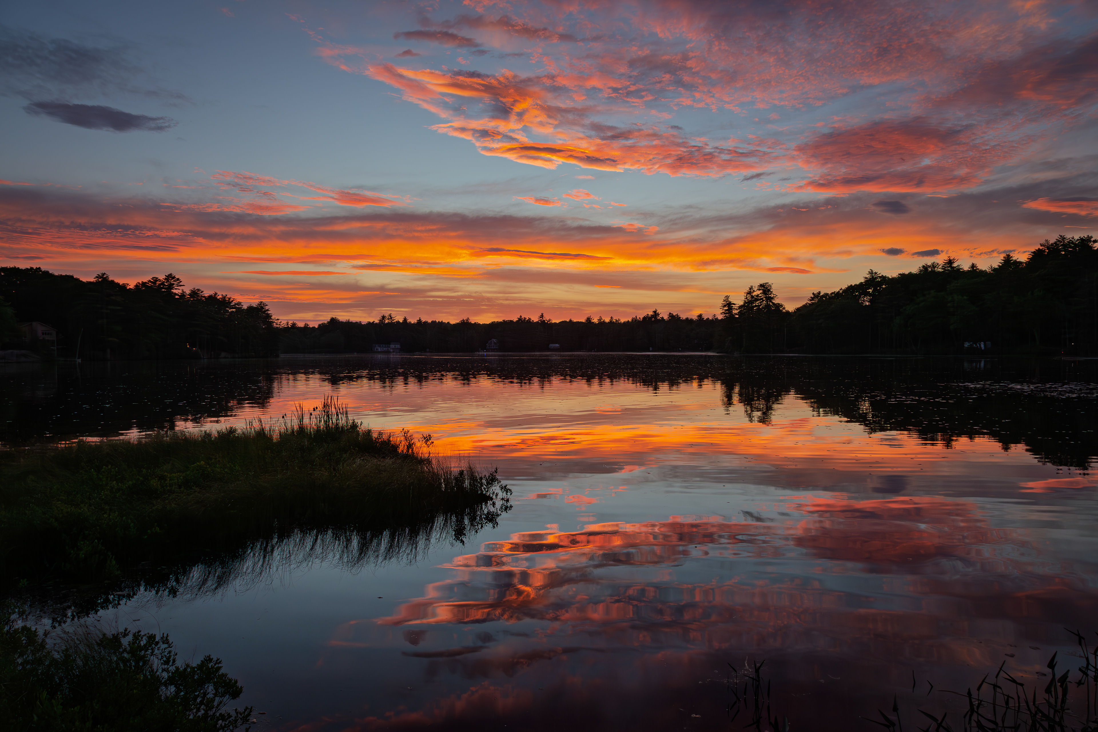 Shellcamp Pond Sunset No4 - June 12, 2026