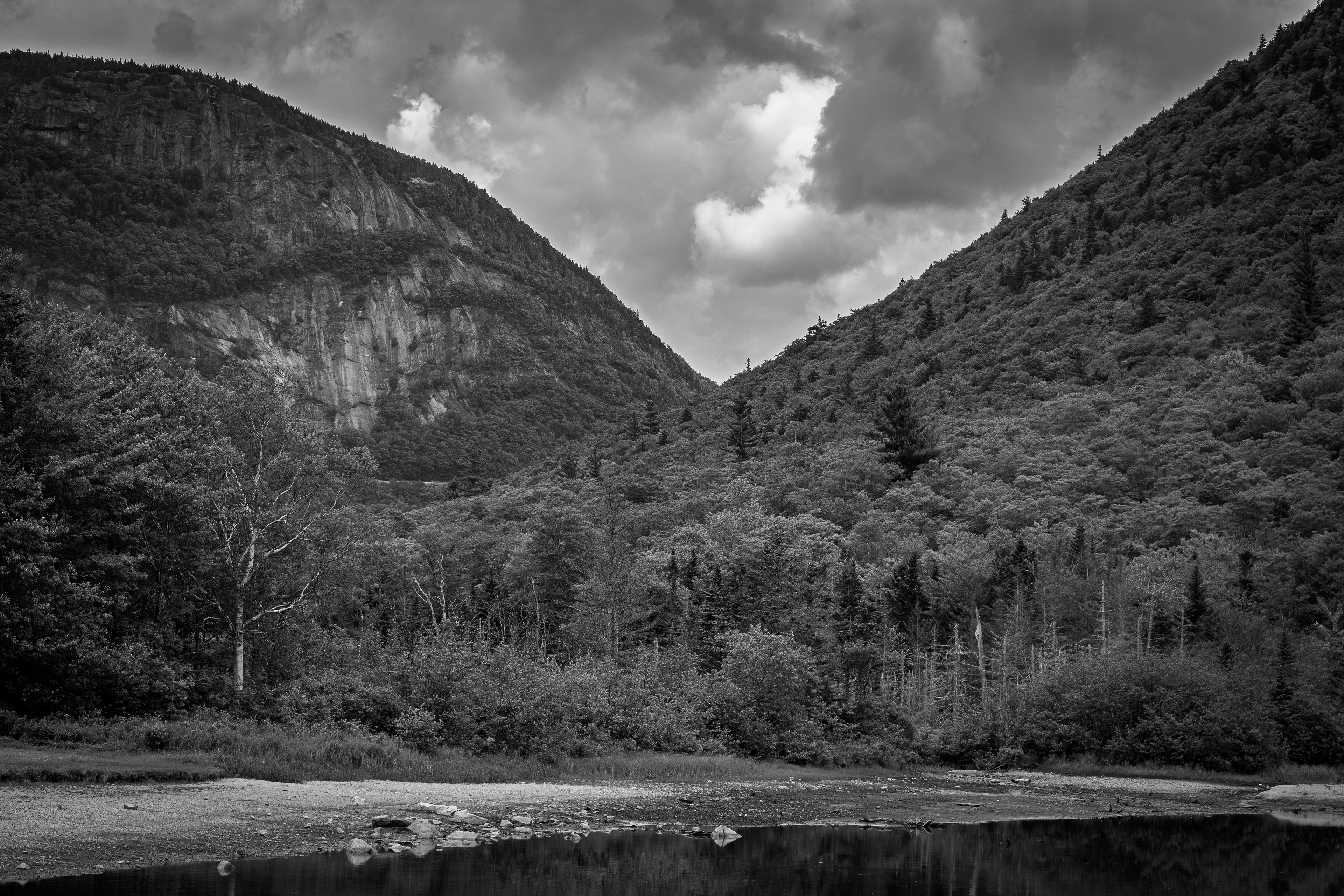 Mount Willard from Willey Pond - June 15, 2025