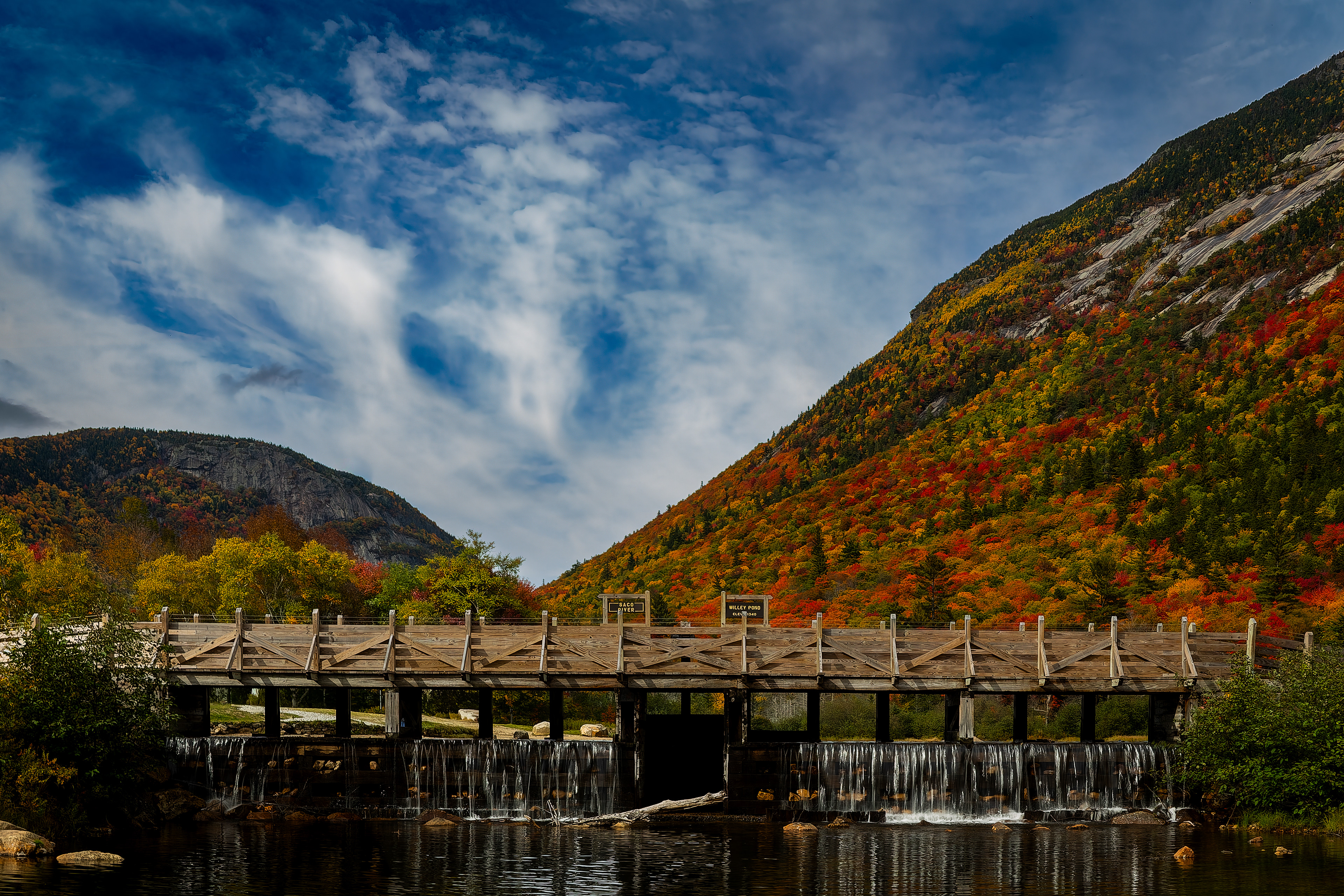 View at Willey Pond No2 - September 30, 2026