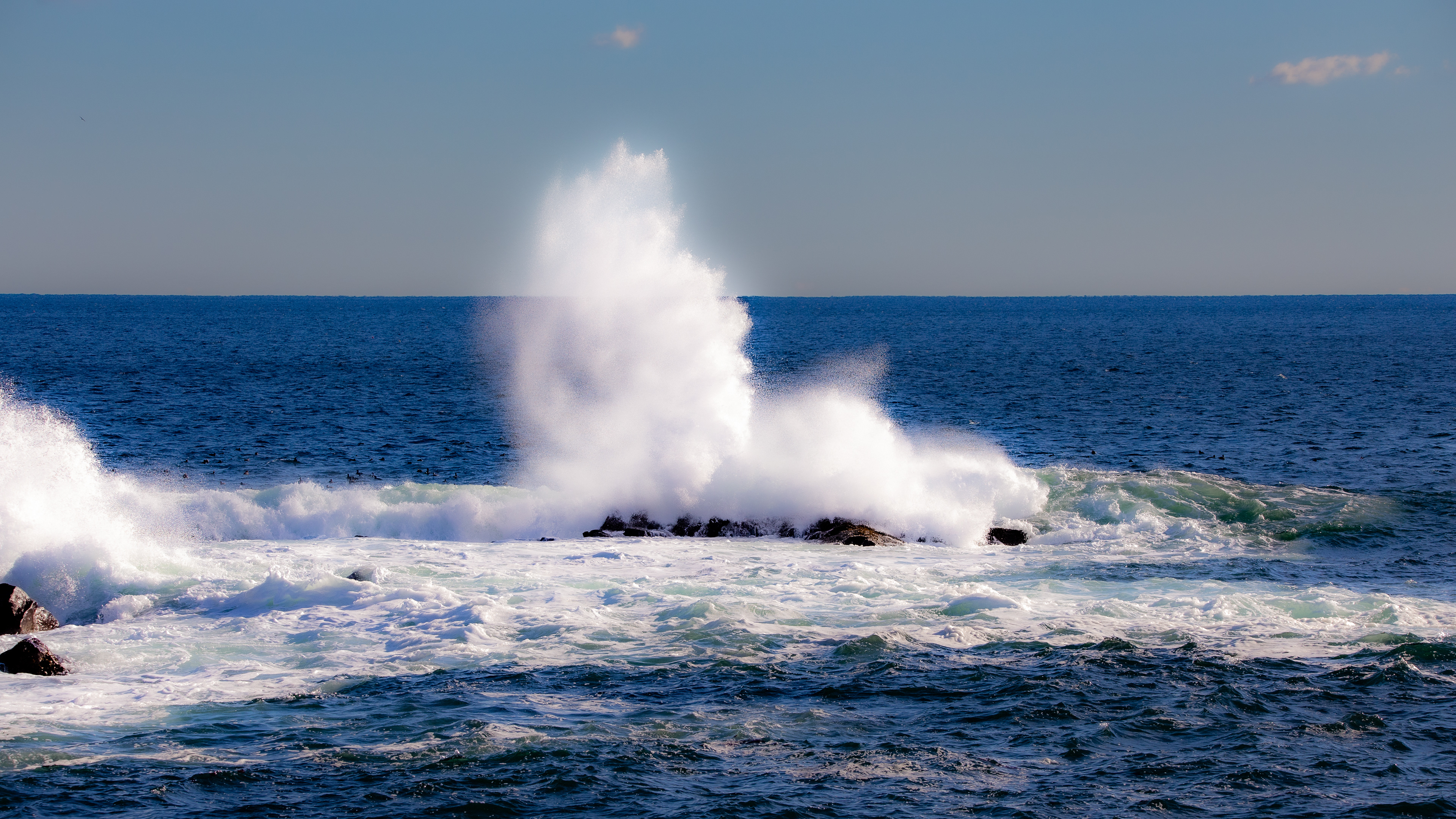 Crashing Surf at Nubble Island No1