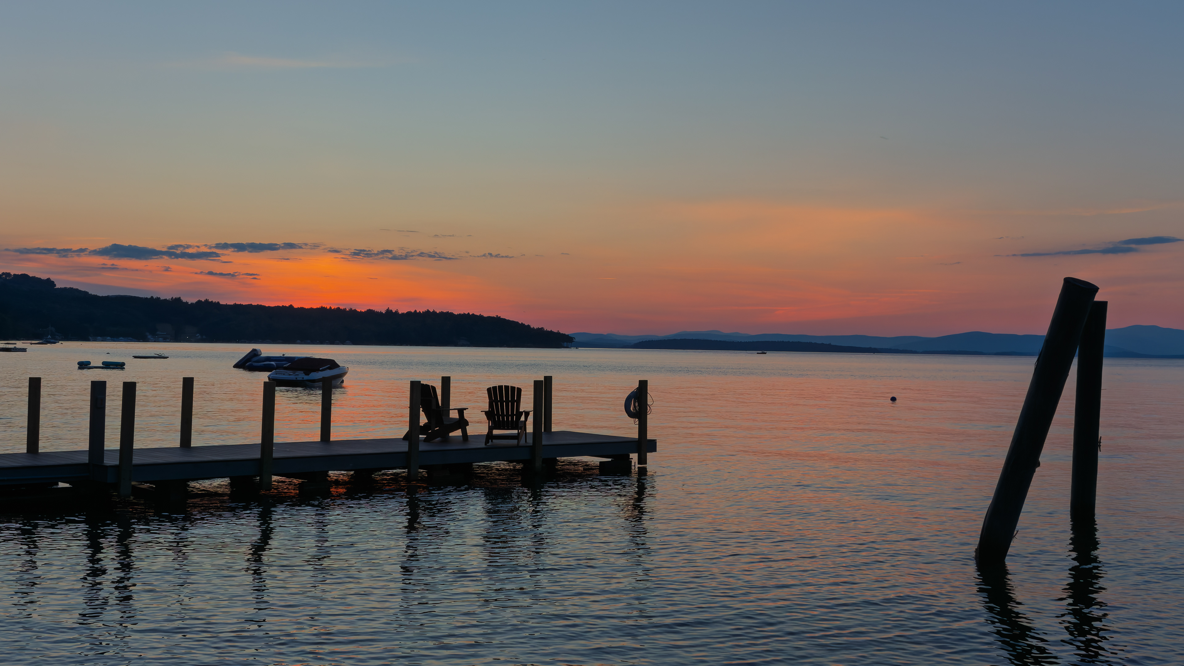 Winnipesaukee Sunset No4