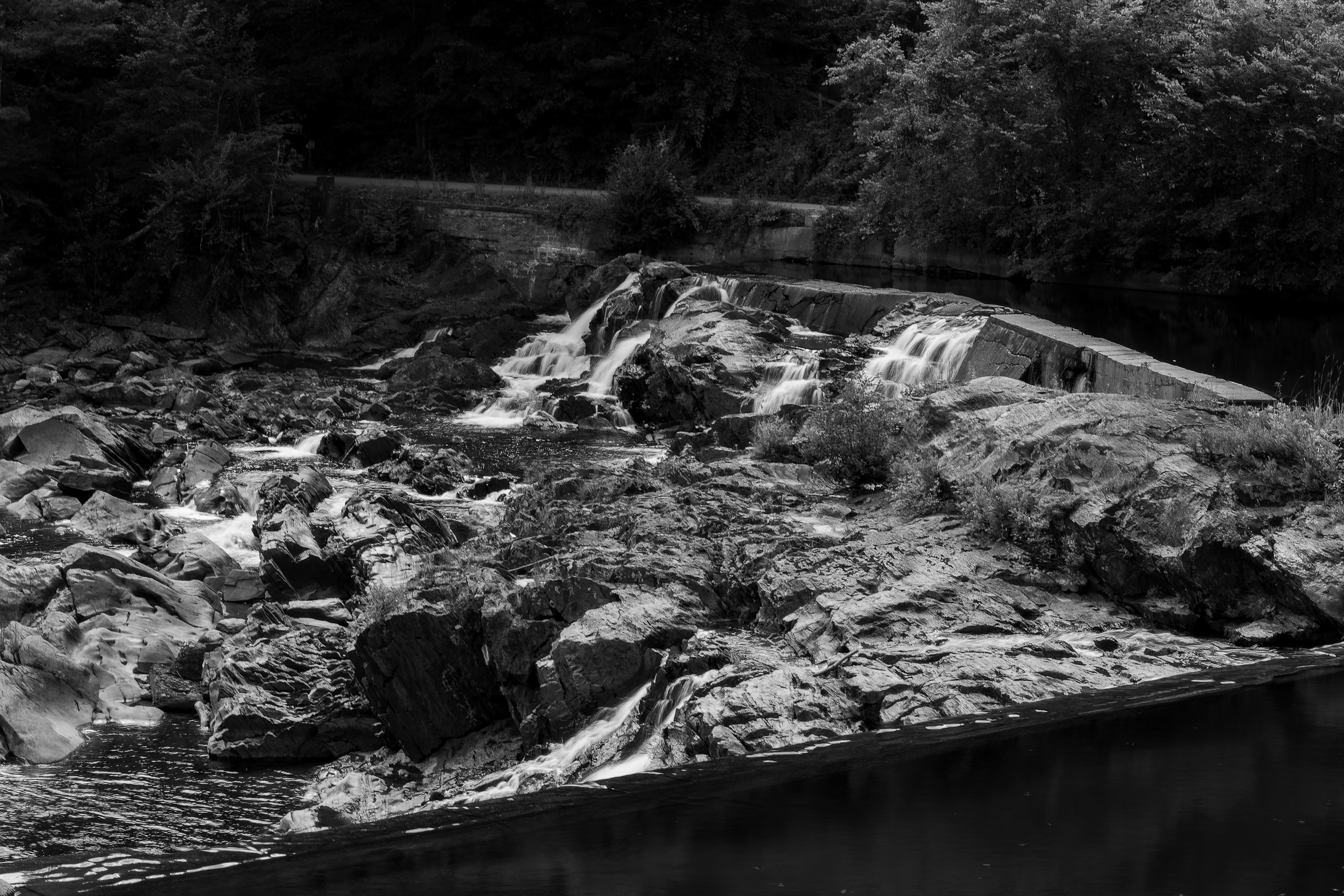 Falls at Bath Covered Bridge - August 22, 2026