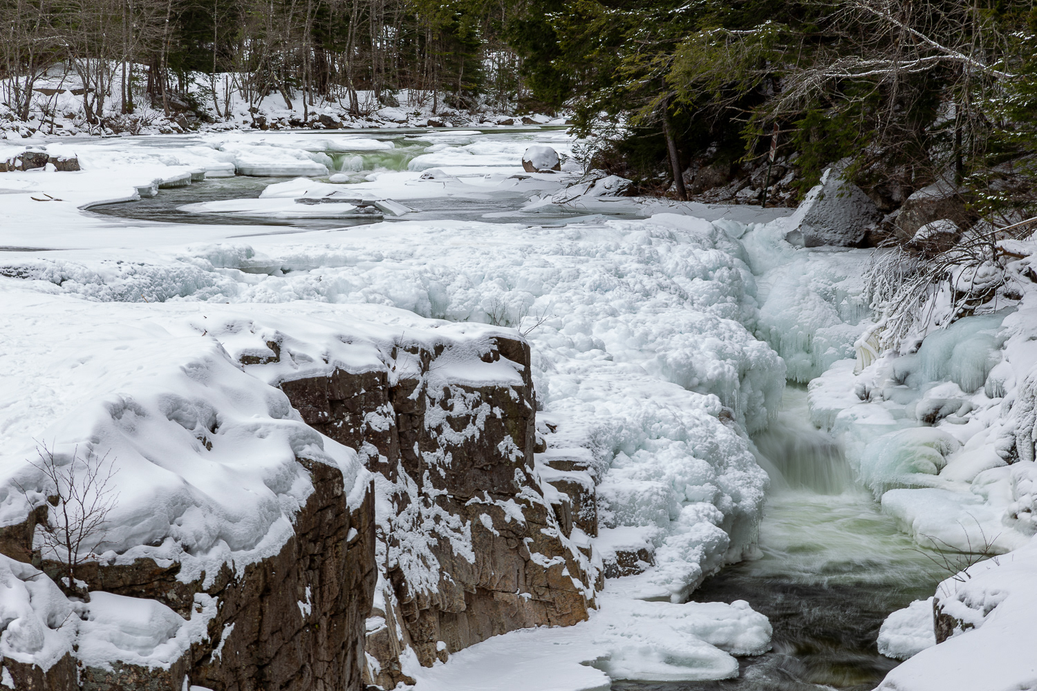 January - Rocky Gorge - Kancamagus Highway - No2