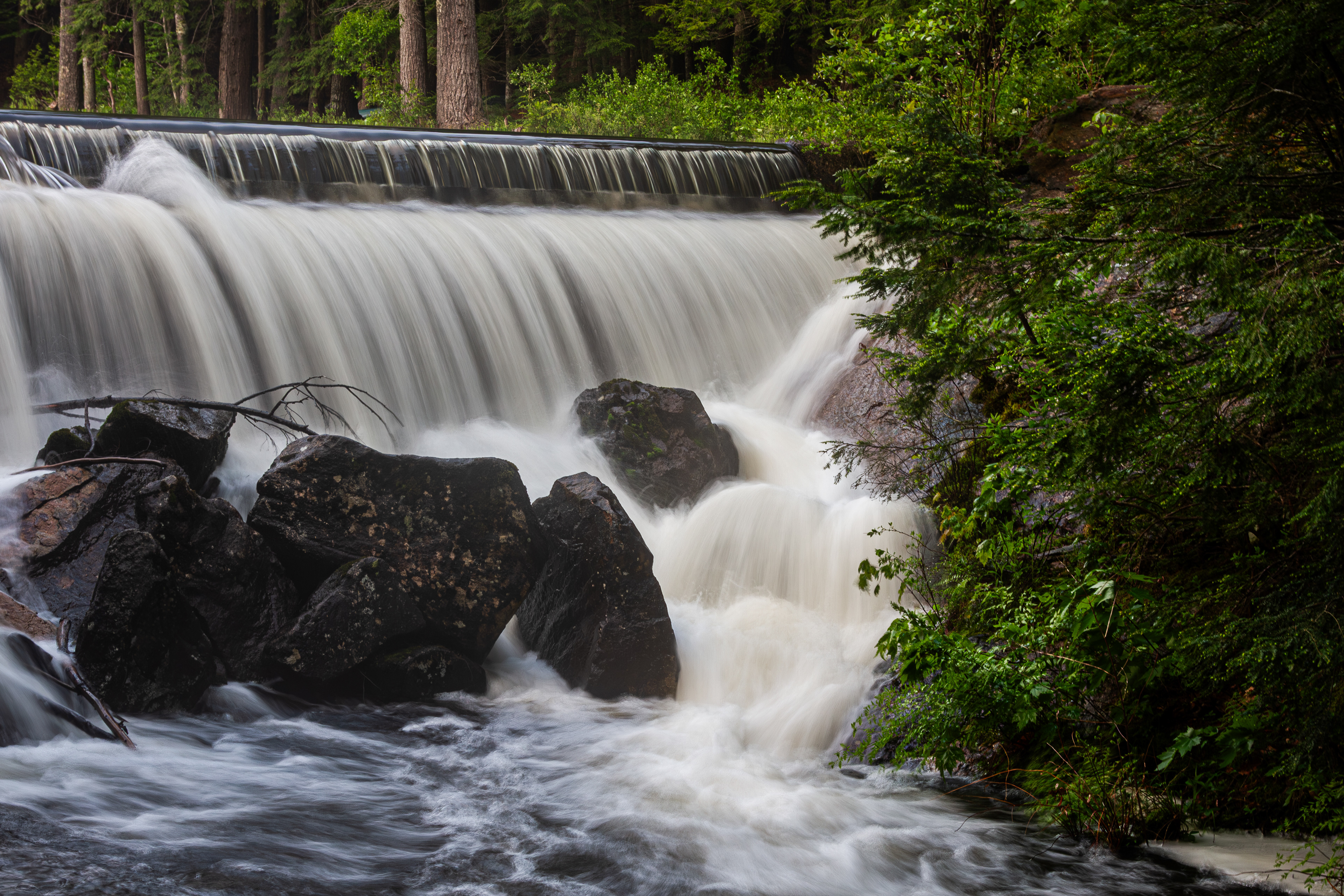 Falls at Meadow Pond Road Dam - May 30, 2026