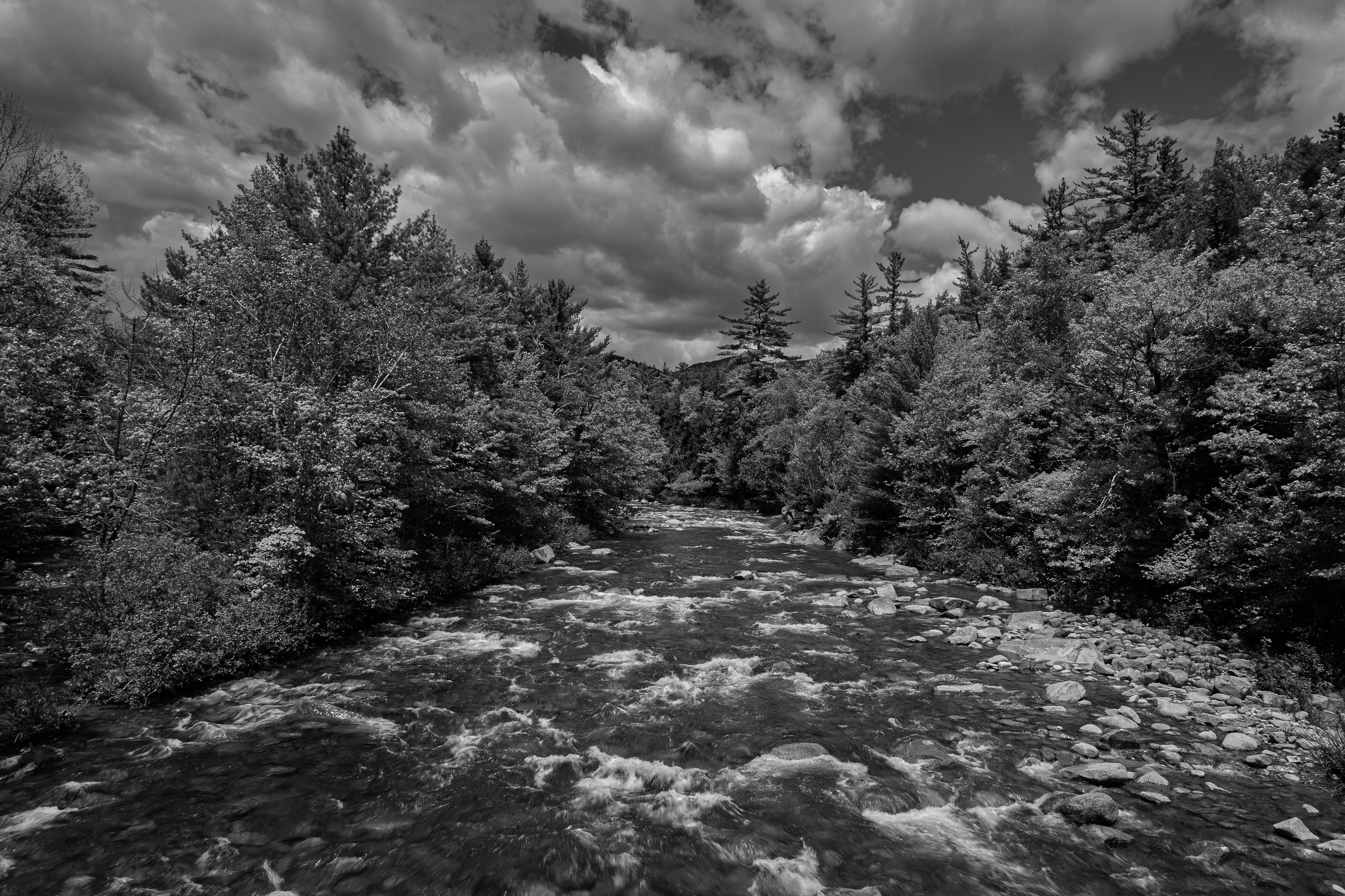 Swift River from Albany Covered Bridge No1